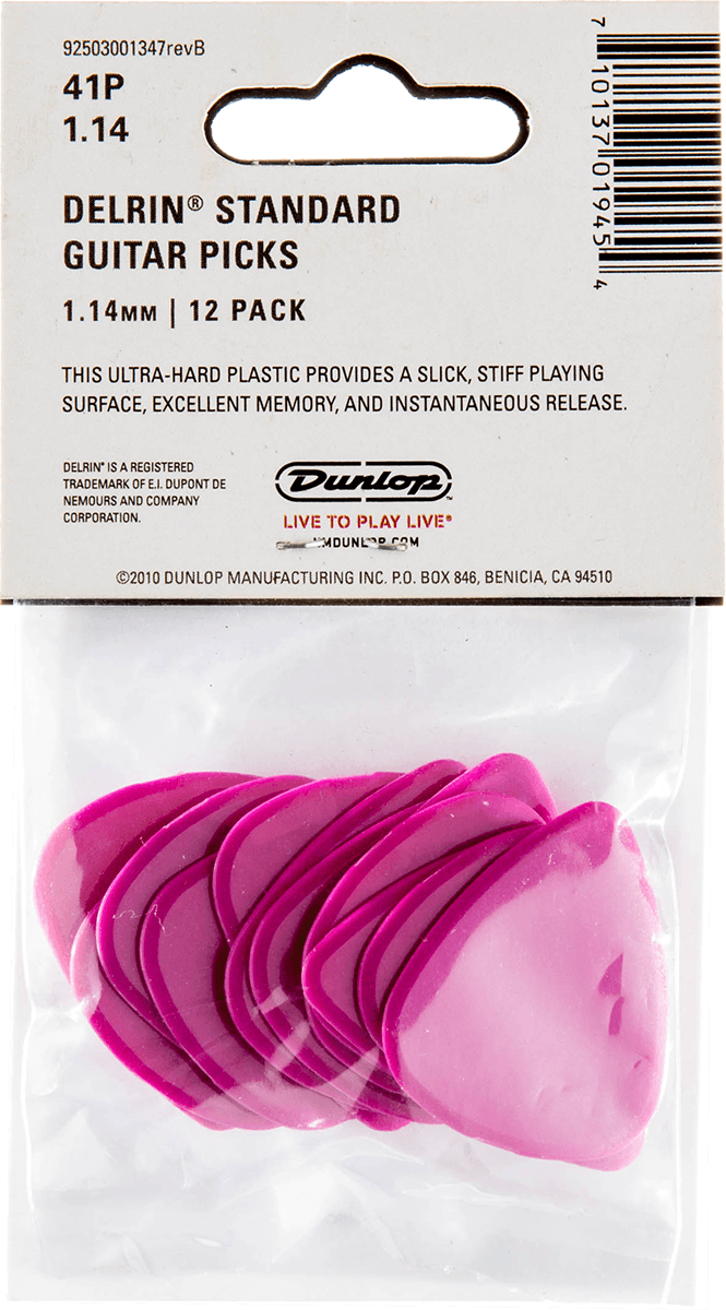 Plektrum Delrin 500 1.14 mm Player's Pack (12 Stck.)