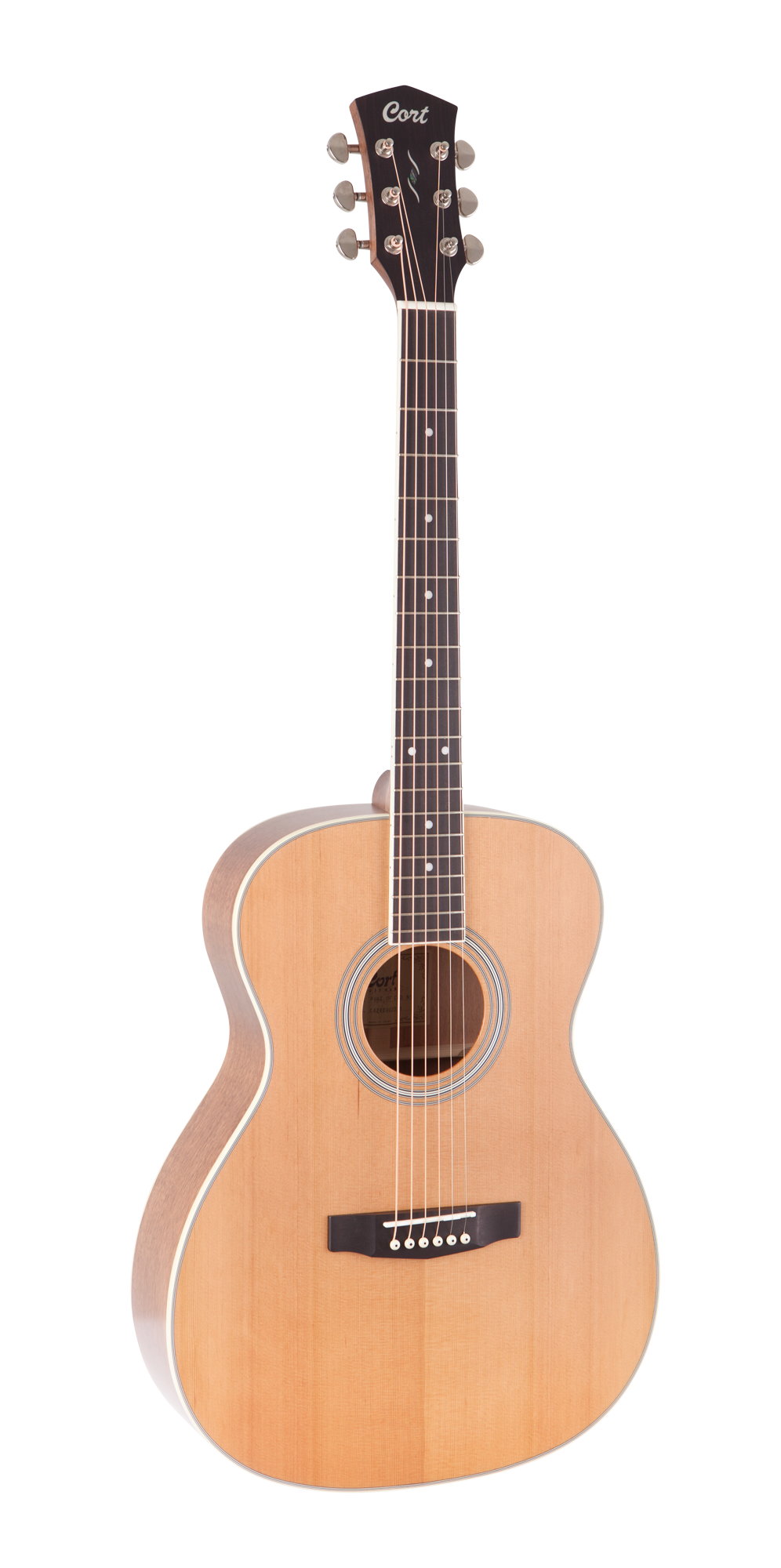 PURE-O Akustikgitarre Cedar Natural Satin,