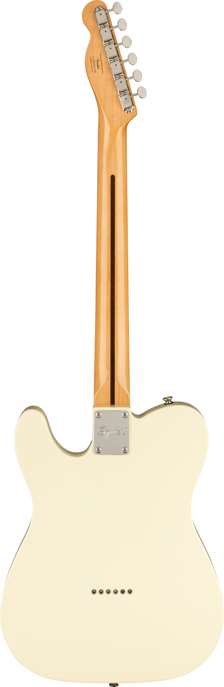 FSR Classic Vibe '70s Telecaster® Thinline, Maple Fingerboard, Olympic White (Showroom)