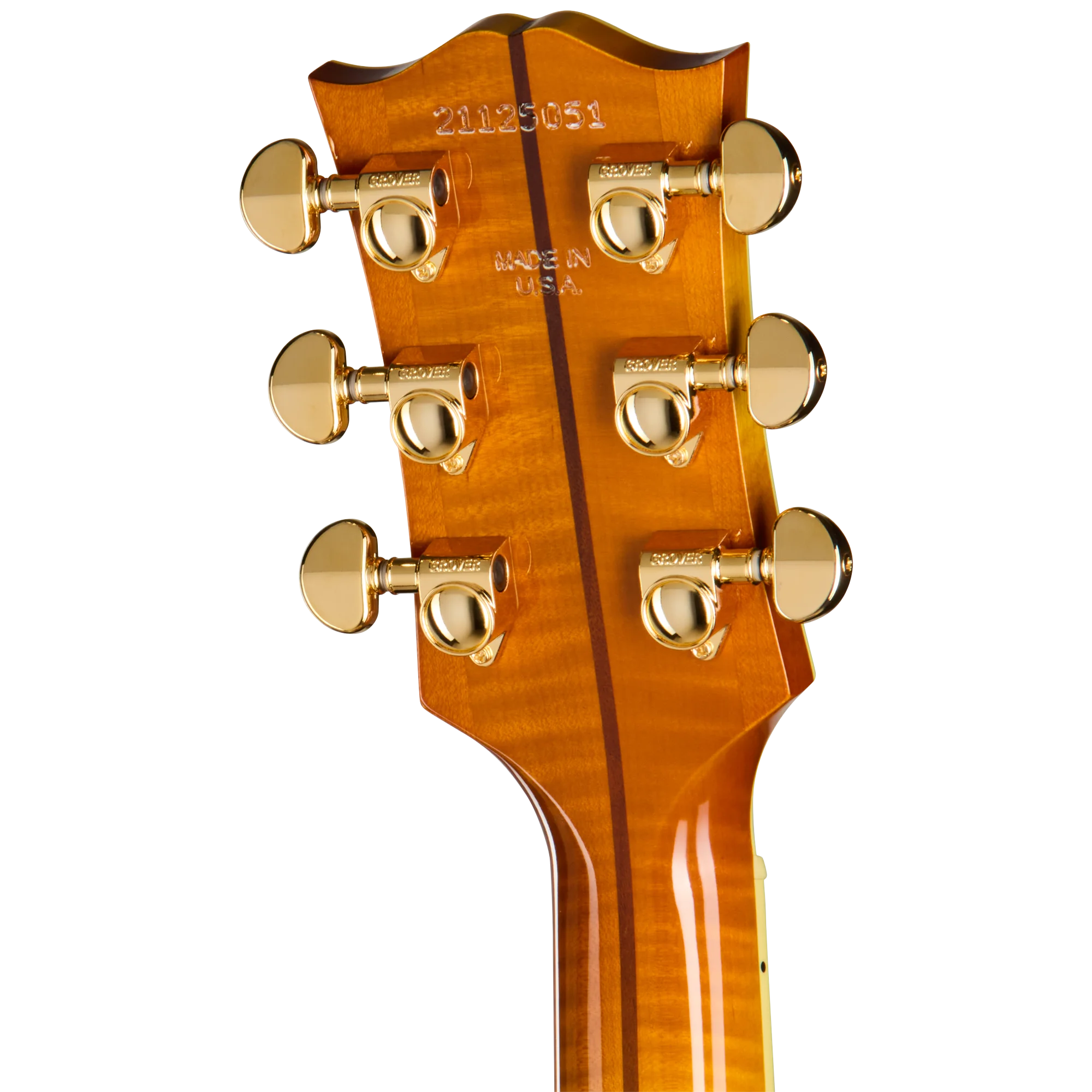 Gibson SJ-200 60s Original Rückseite der Kopfplatte