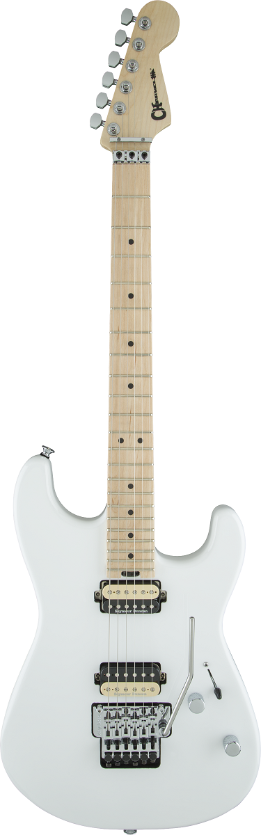 Pro-Mod San Dimas® Style 1 HH FR M, Maple Fingerboard, Snow White