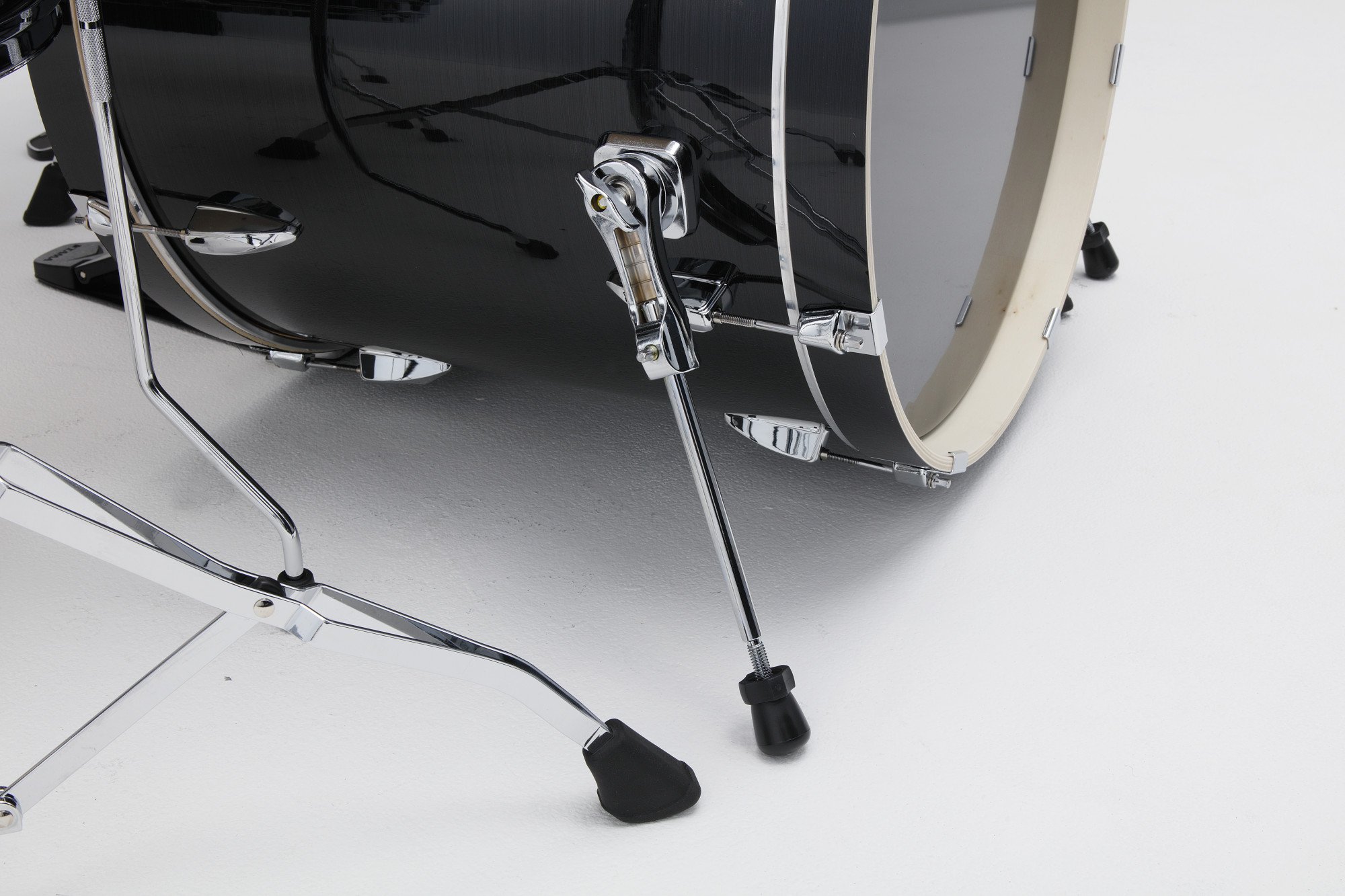 IP52H6W Imperialstar Drum Set 5 teilig - Hairline Black + Hardware