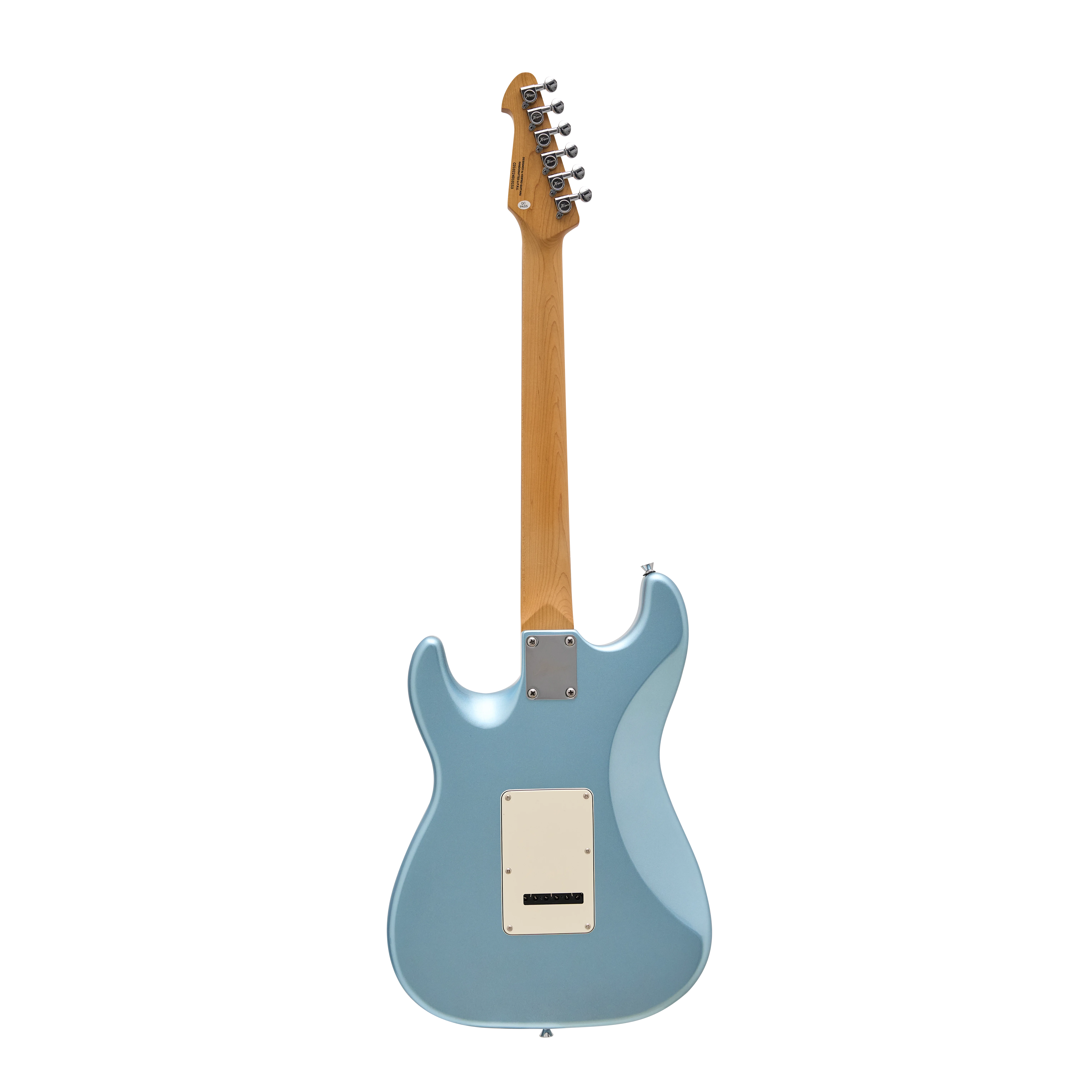 KS-Classic SSS Rosewood Metallic Ice Blue E-Gitarre