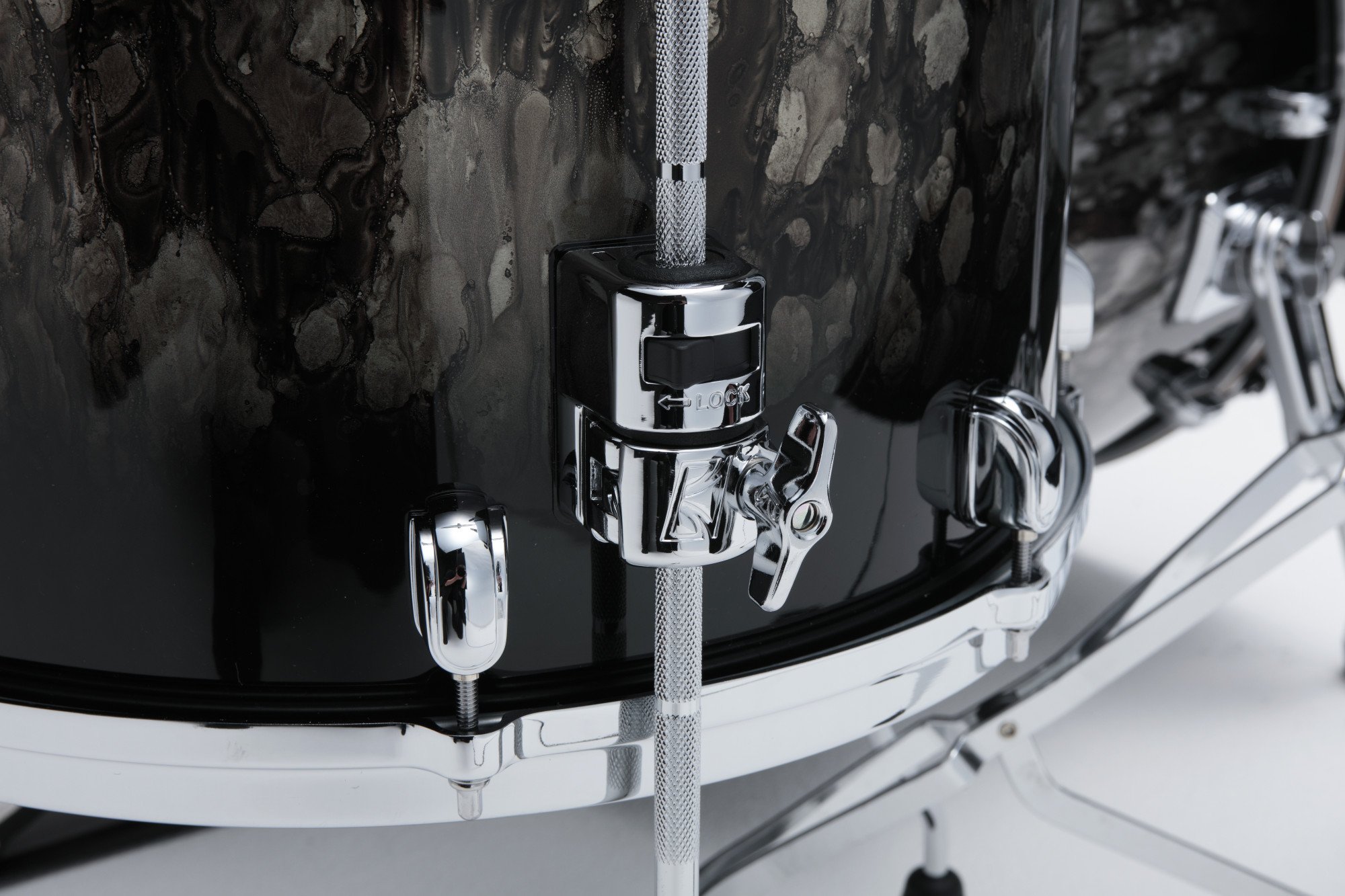 WBS42S Starclassic Walnut/Birch Lacquer Shell Kit 4 Teilig - Molten Platinum Burst