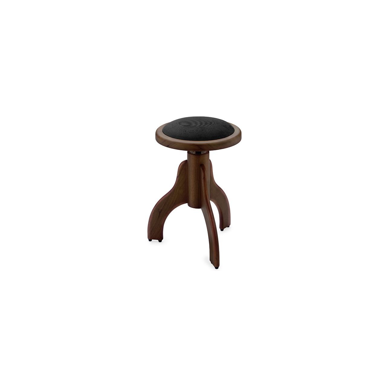 PS35 RWM VBK Pianostuhl Palisander - schwarzer Samtbezug