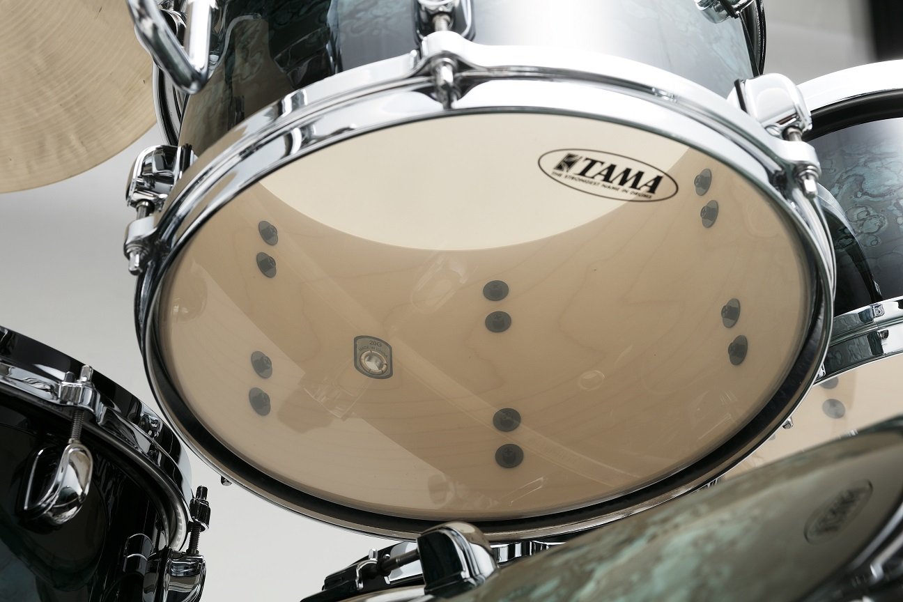 Starclassic Performer 22" Shellset - 4-teilig -Molten Steel Blue Burst