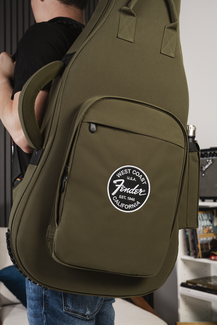 Troubadour Electric Guitar Gig Bag Olive