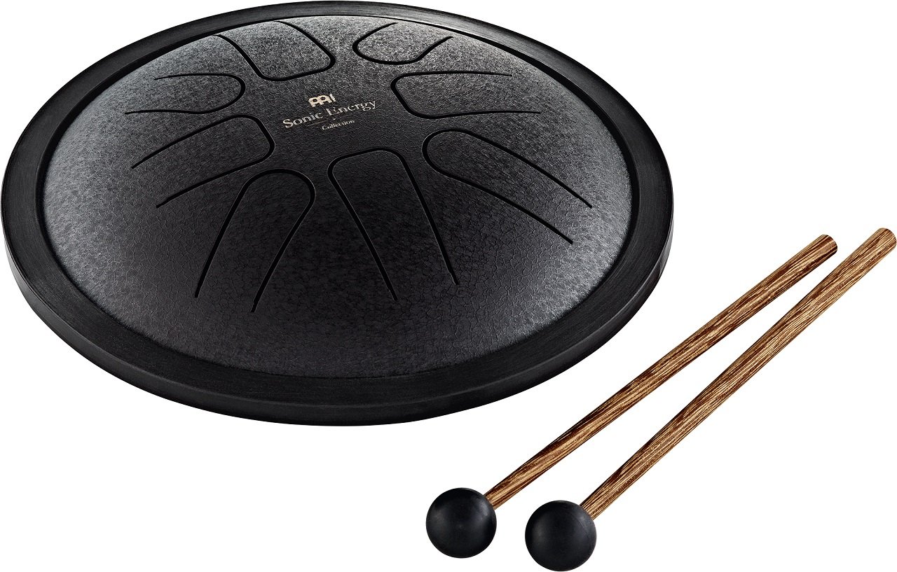 SSTD1BK Small Steel Tongue Drum F Moll 8 Töne schwarz