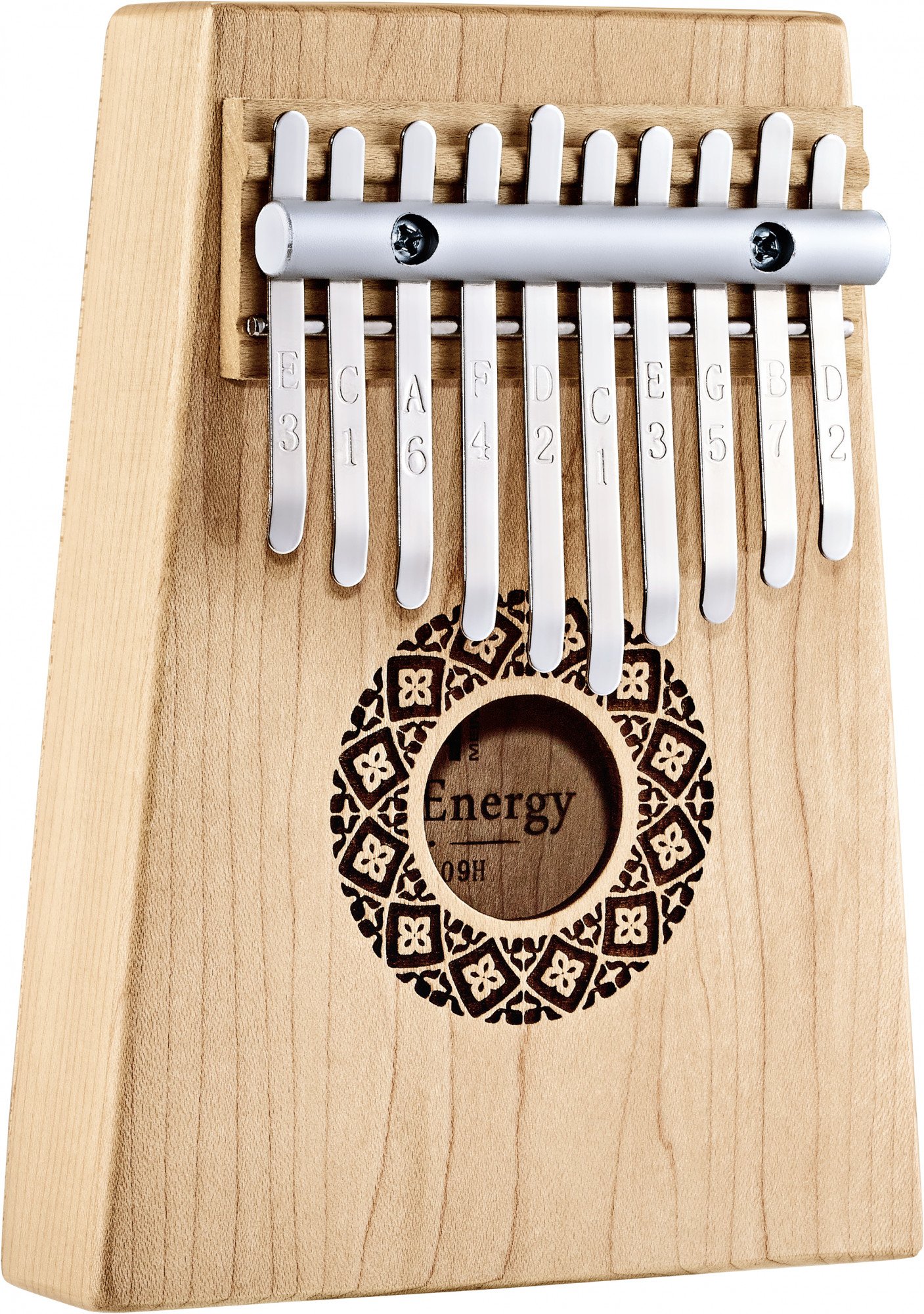 Soundhole Kalimba - 10 Töne / Ahorn