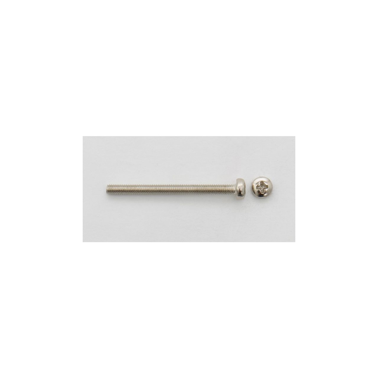 SR35N Kreuzschraube / Rundkopf, M3 x 35 mm, nickel