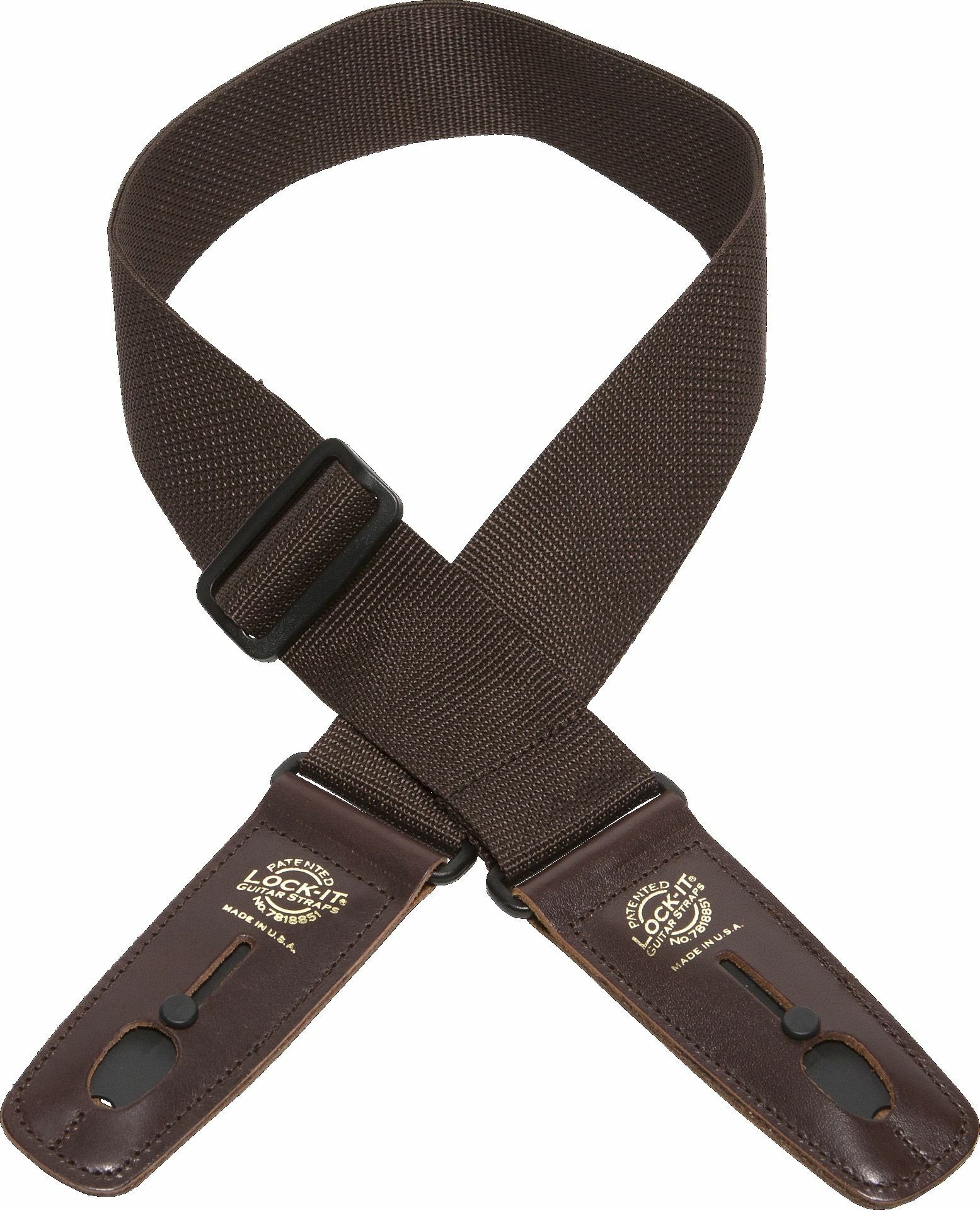 Strap 2" Poly Pro (LIS 006 P2-BRN/BRN), Brown