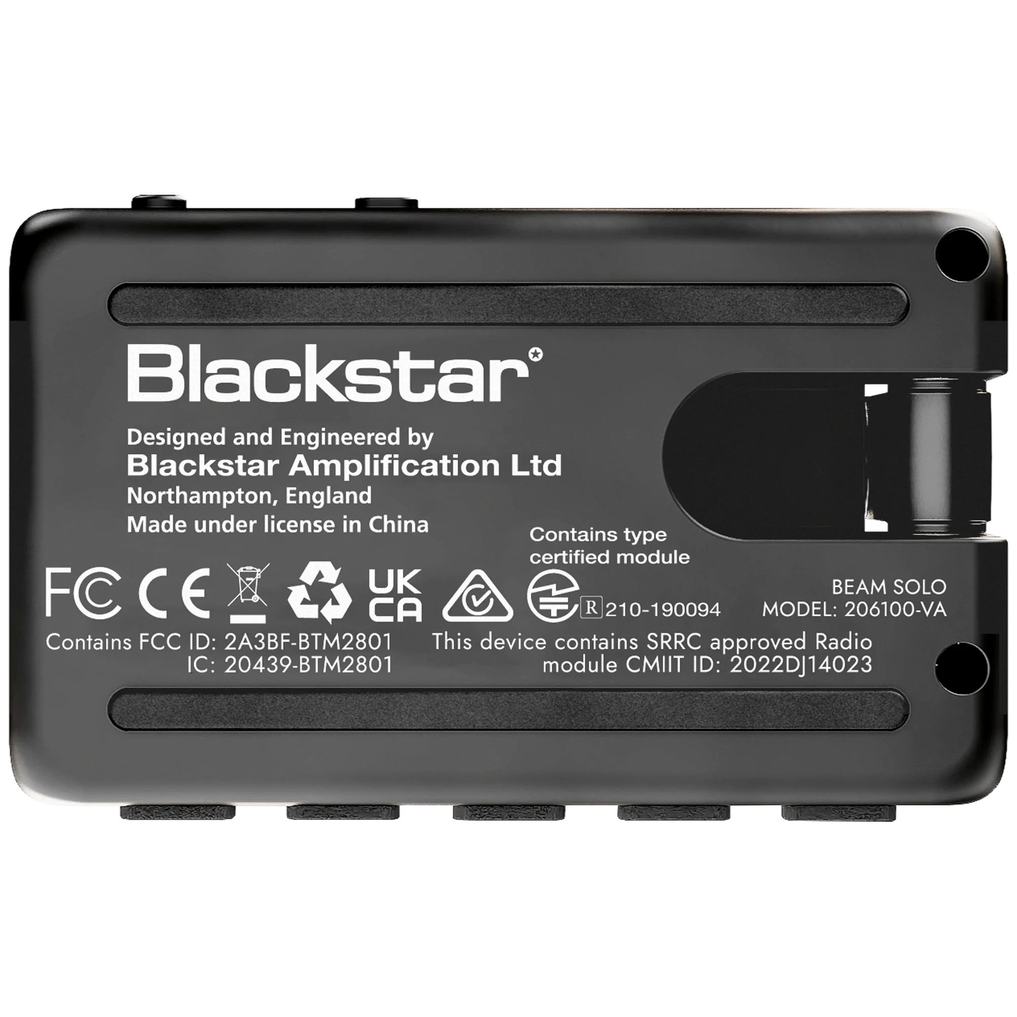 Blackstar BEAM-Solo Kopfhörerverstärker Unteransicht