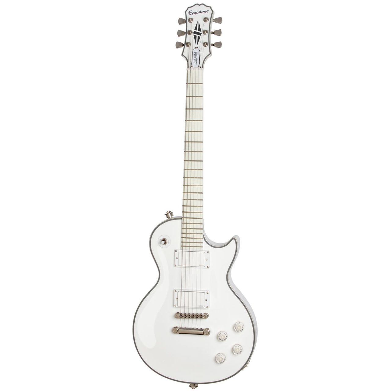 Limited Edition Snofall Les Paul Matt Heafy Custom E-Gitarre in weiss