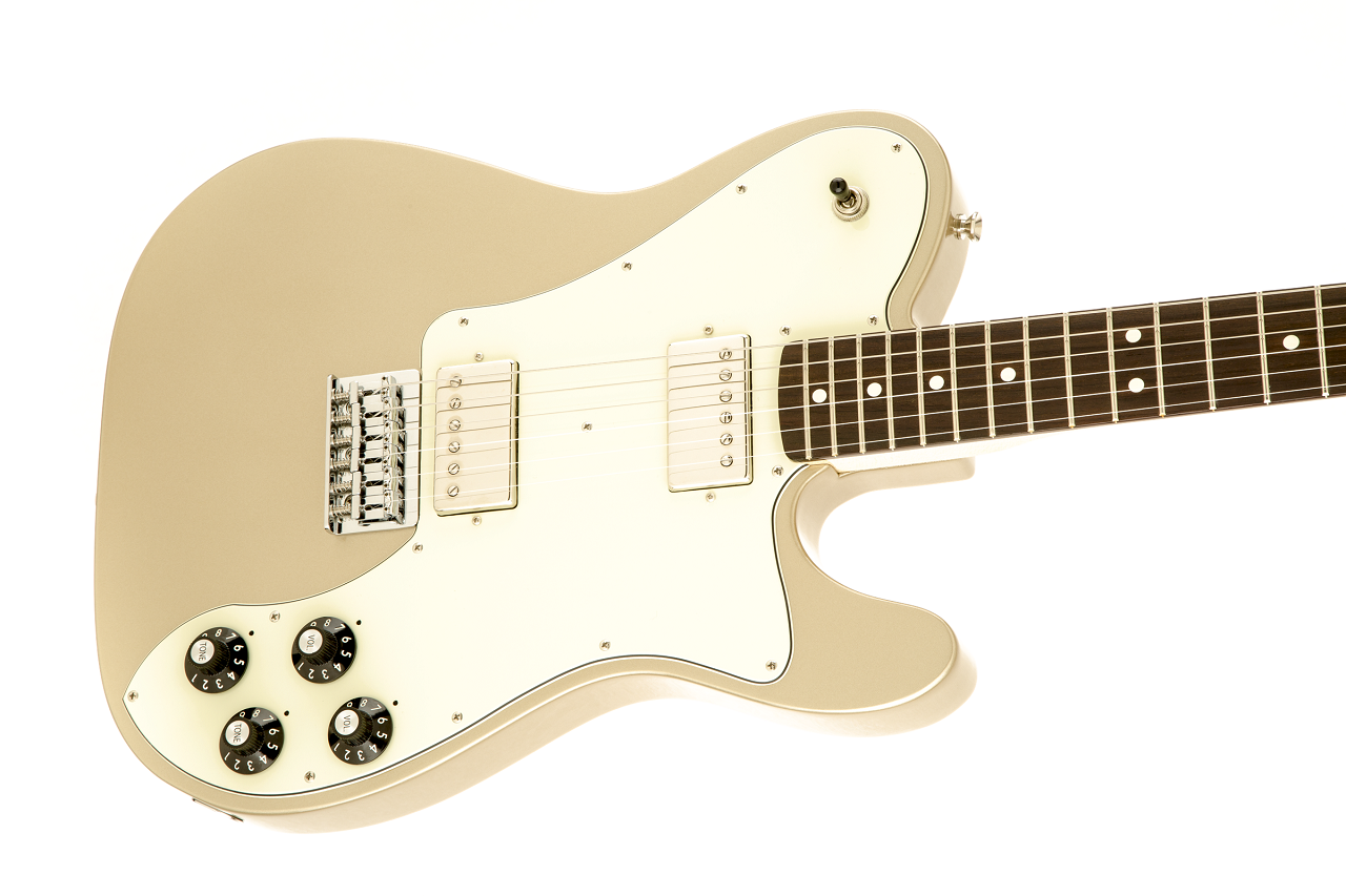 Chris Shiflett Telecaster® Deluxe, Rosewood Fingerboard, Shoreline Gold