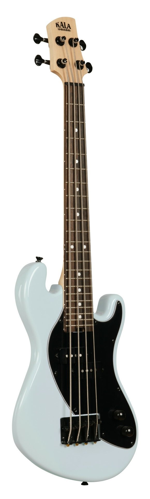 U-Bass Solid Body 4-String, Powder Blue, Fretted, with Bag