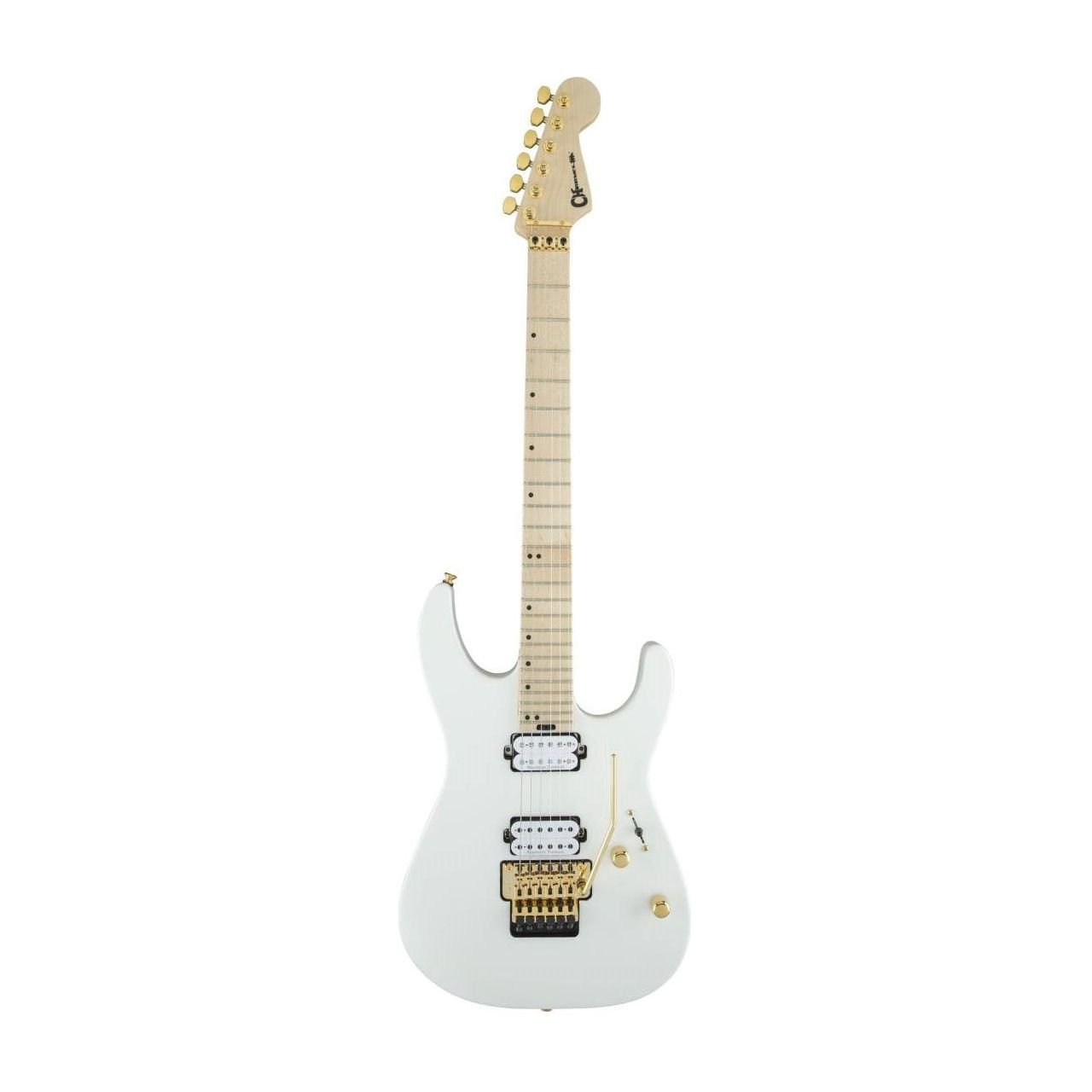 Pro-Mod DK24 HH FR M, Maple Fingerboard, Snow White - E-Gitarre