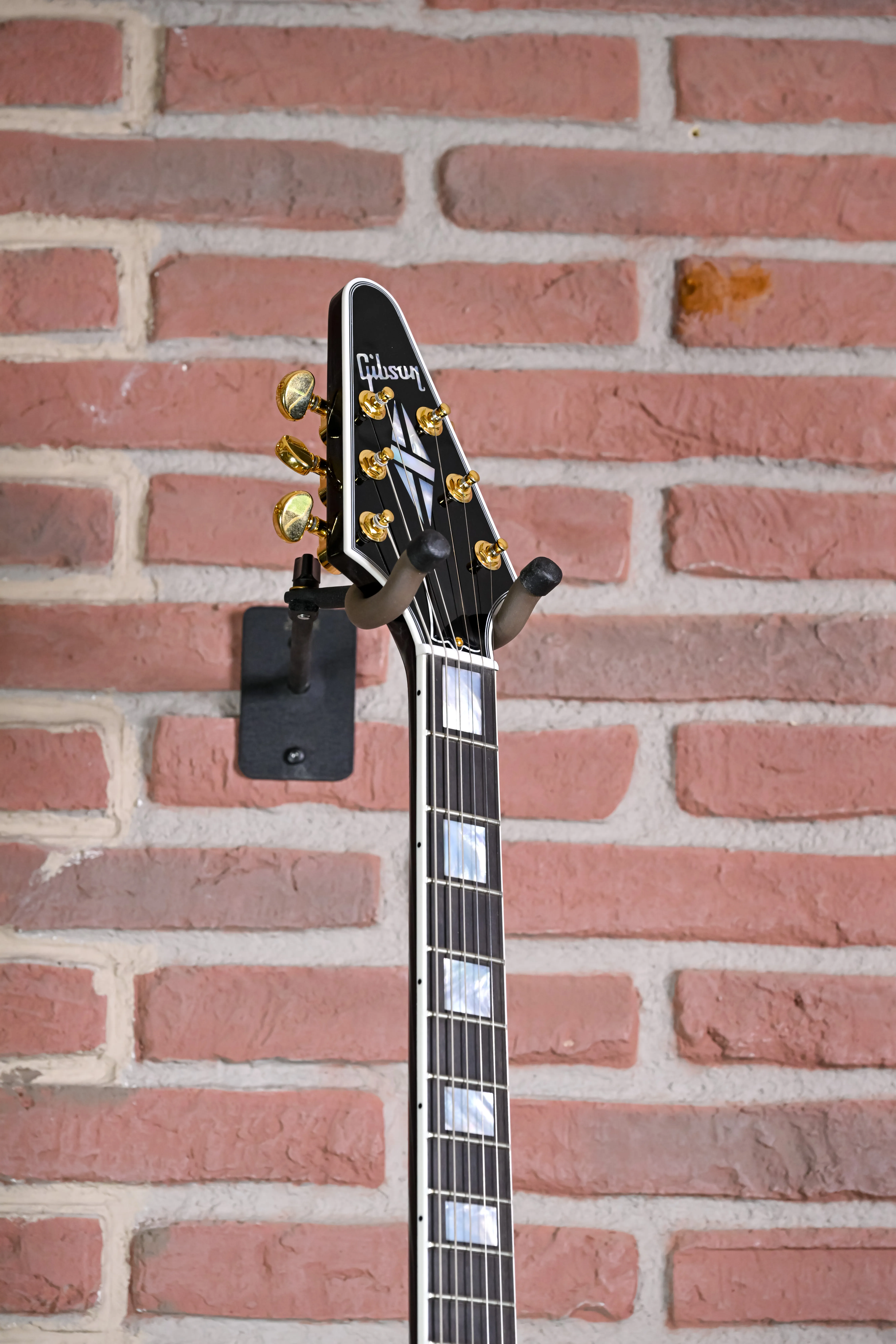 Custom Shop Flying V Figured Cobra Burst