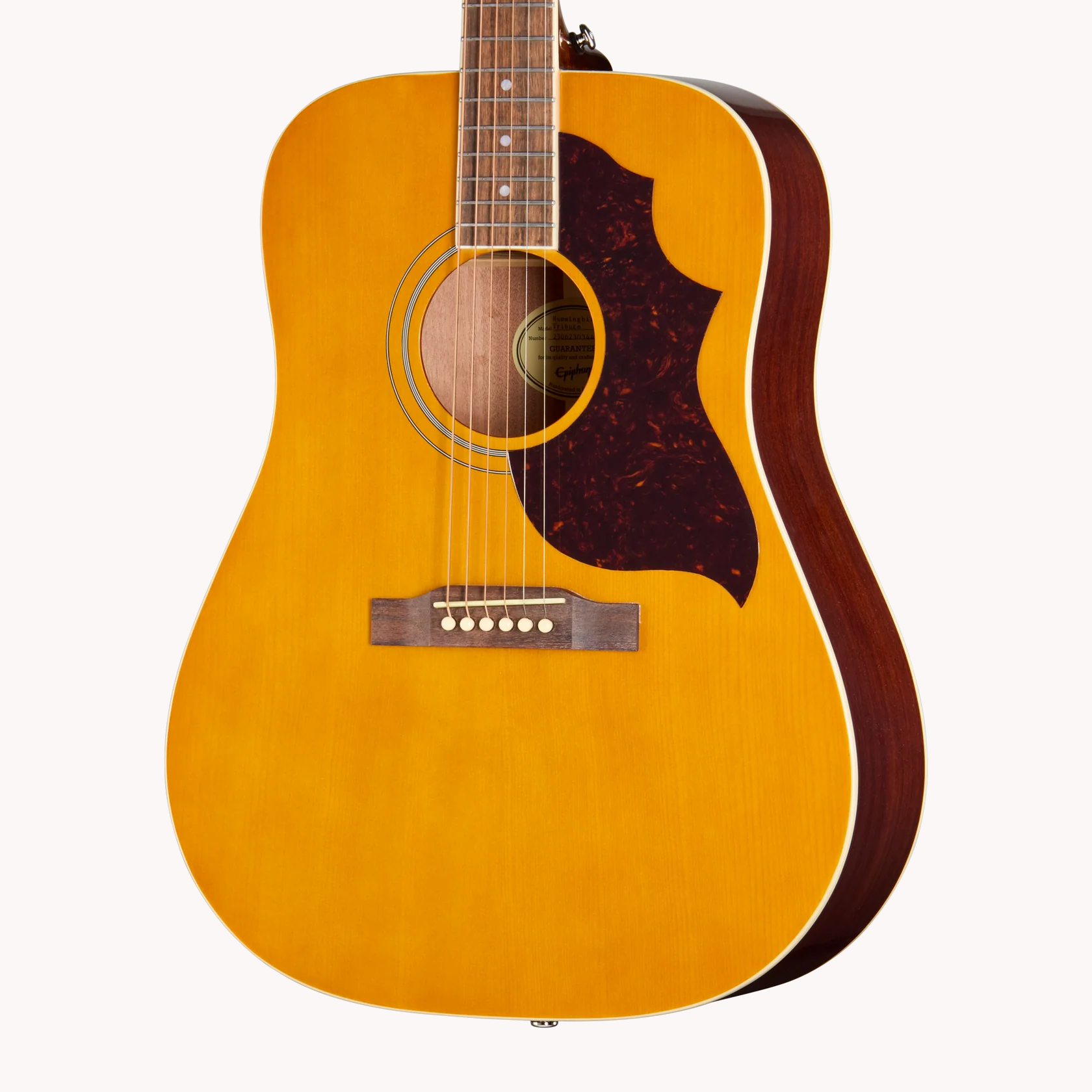 Hummingbird Tribute Antique Natural Westerngitarre