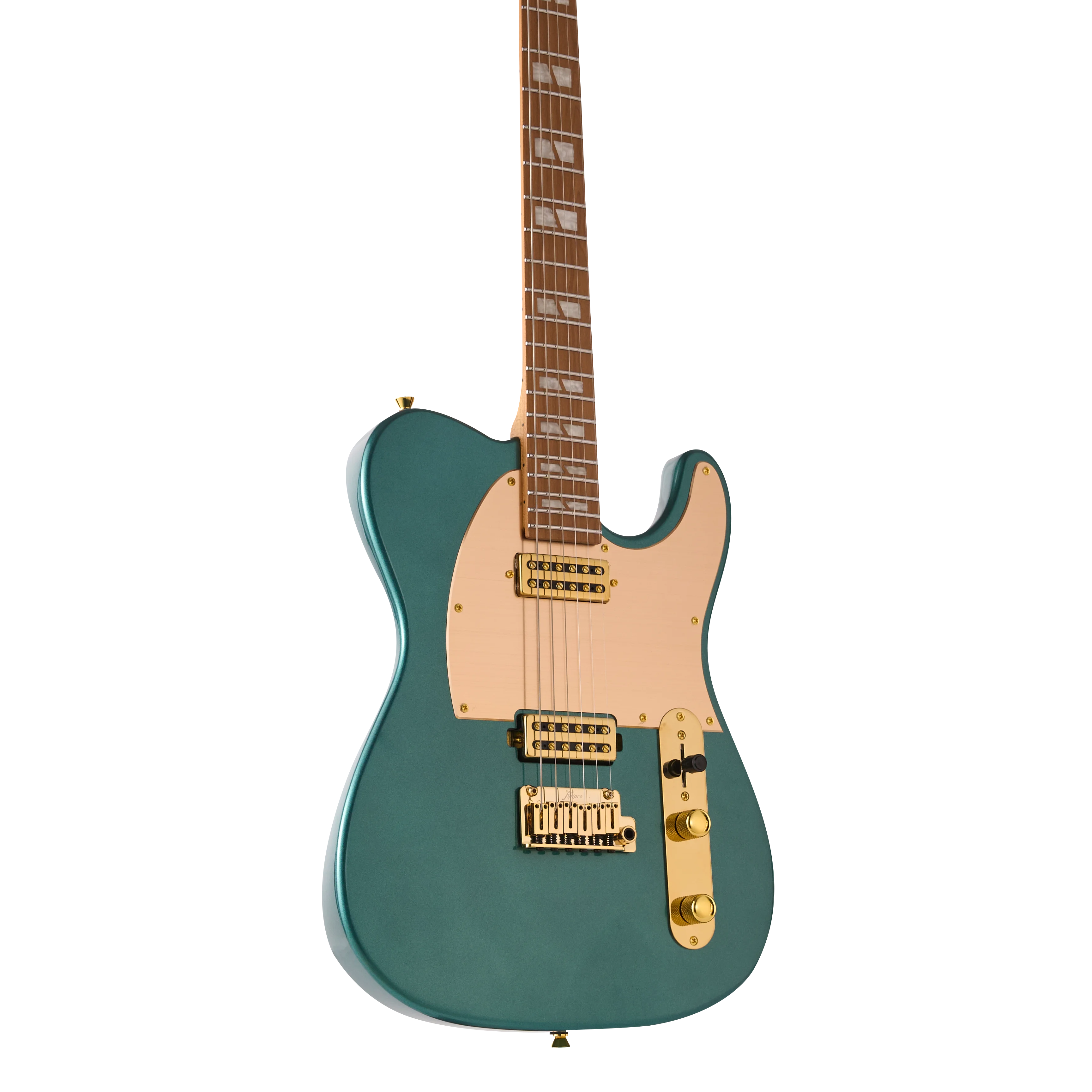KT-Standard Gold HH Rosewood Pearl White E-Gitarre