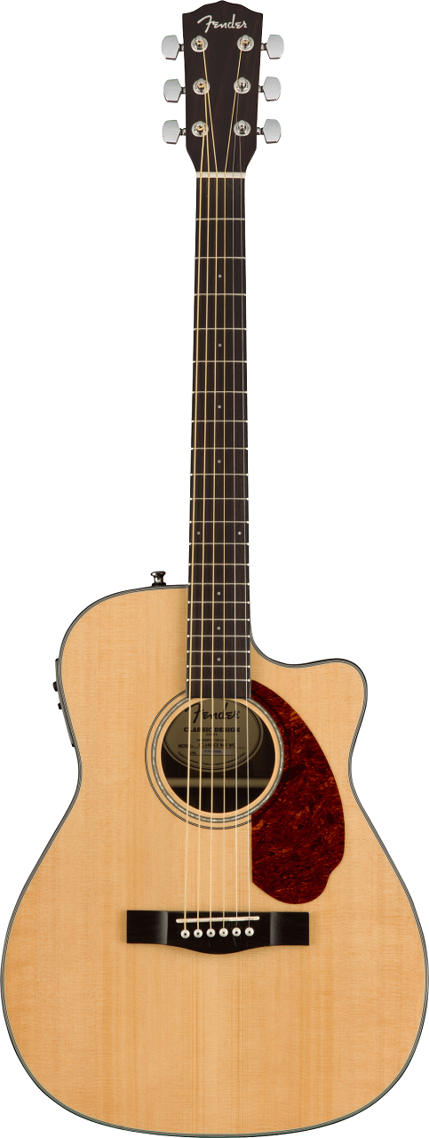 CC-140SCE Natural Walnut Fingerboard