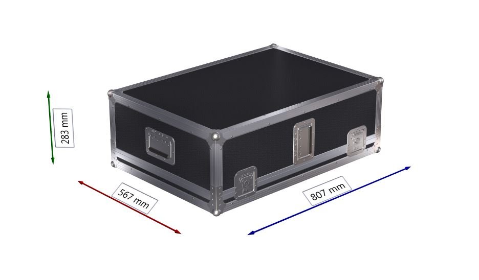 Live Roadcase Yamaha TF-1 Dockhouse Schwarz