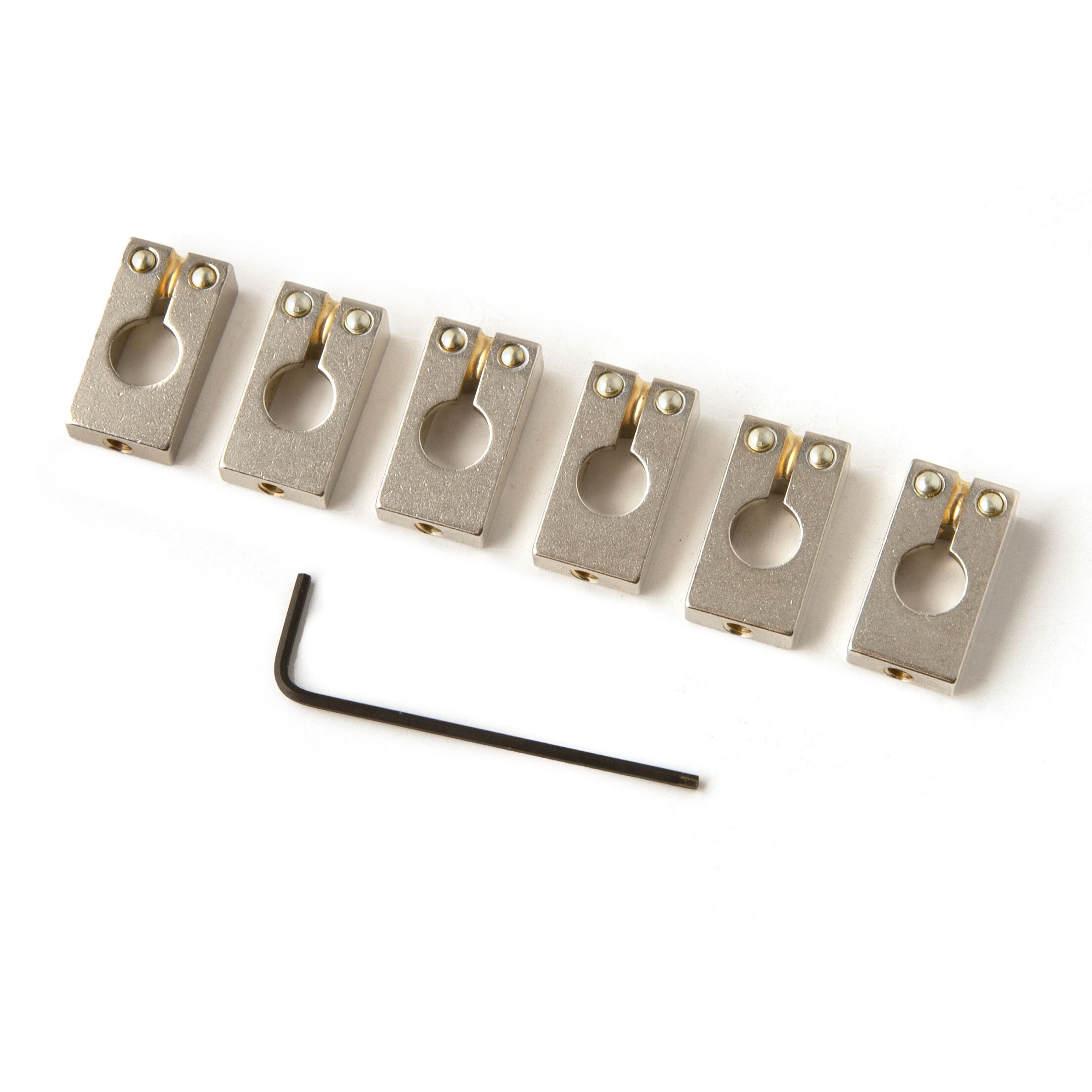 Tremolo Saddles Nickel (Core - set of 6)