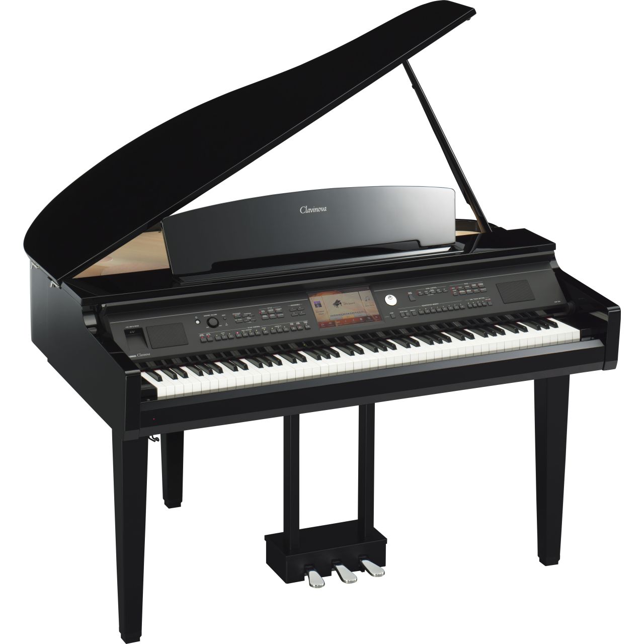 Clavinova CVP-709GP Digitalflügel in Schwarz Hochglanz