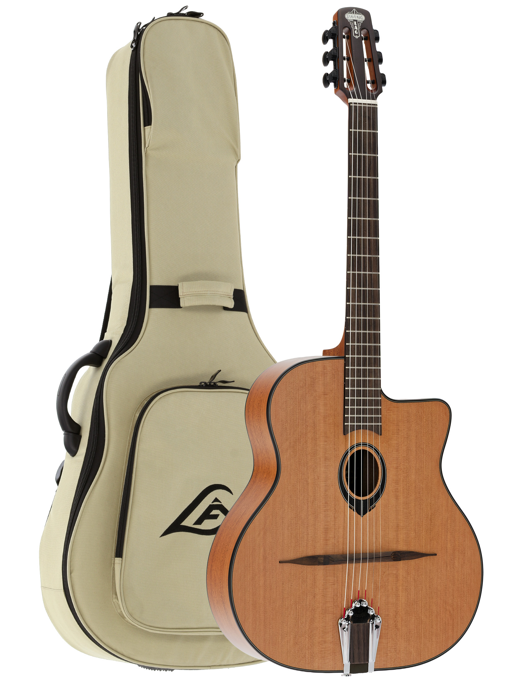 SL 100 Gypsy-Jazz Gitarre inkl. Gitarrentasche