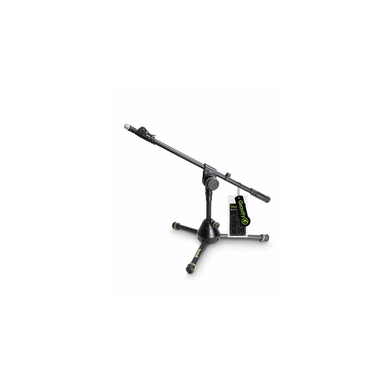 Gravity MS 3122 HDB - Schweres kleines Mikrofonstativ, geeignet für Bassdrum