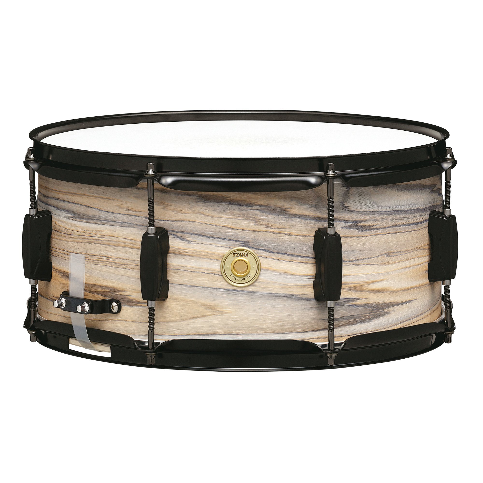 WP1465BK-NZW Woodworks Snaredrum 14" x 6,5" Natural Zebrawood Wrap