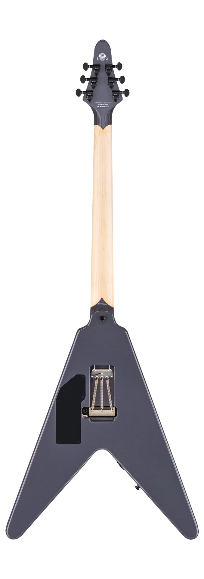 Artist Line Breaker WH-1 - Solid Overland Gray High Polish E-Gitarre