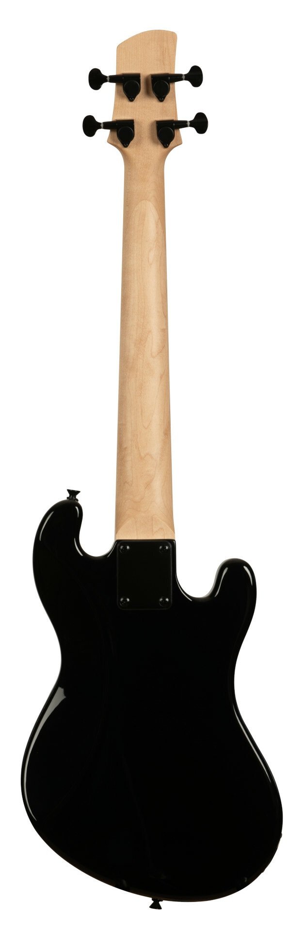 U-Bass Solid Body 4-String Lefthand Jet Black Fretted with Bag