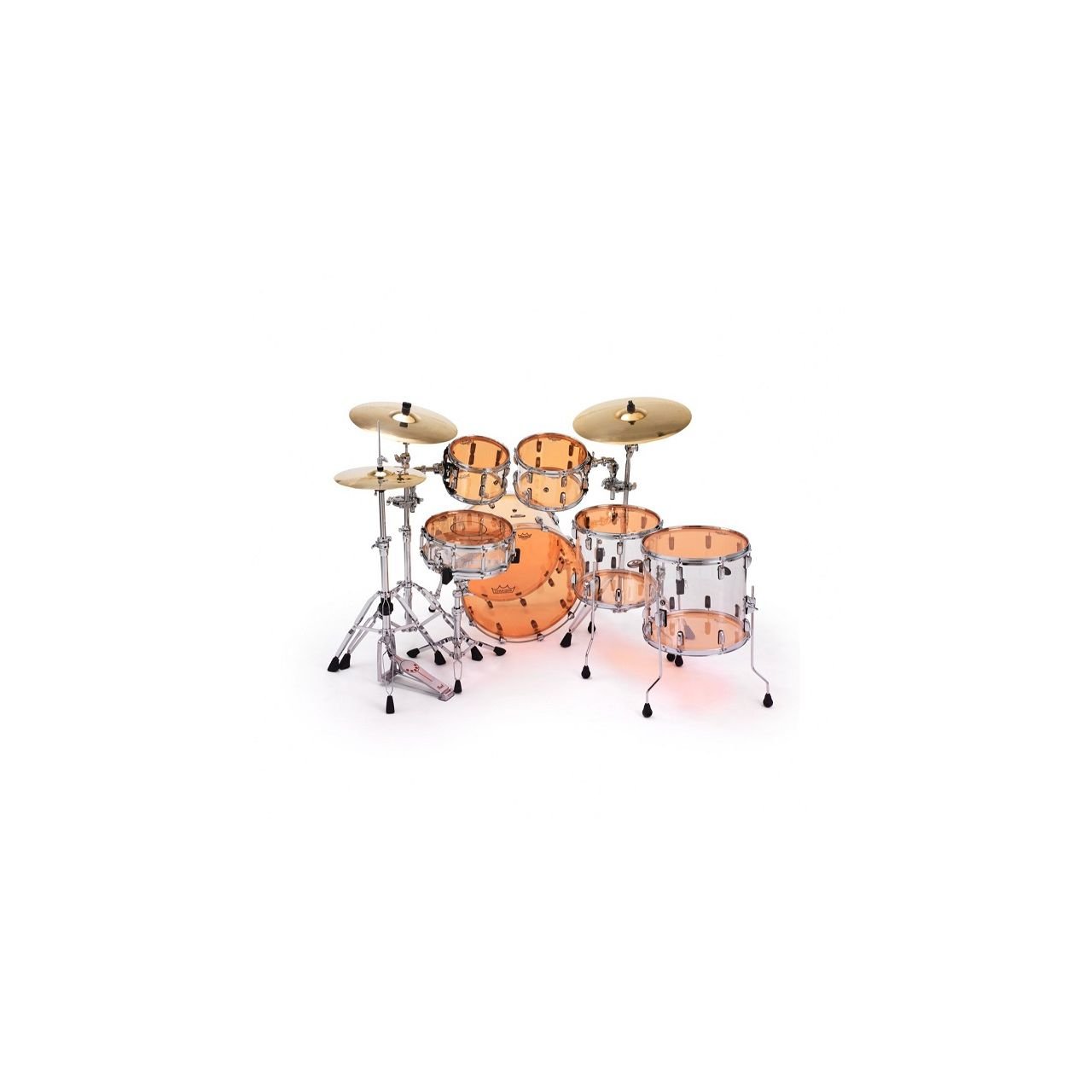 10" Colortone orange Emperor Clear