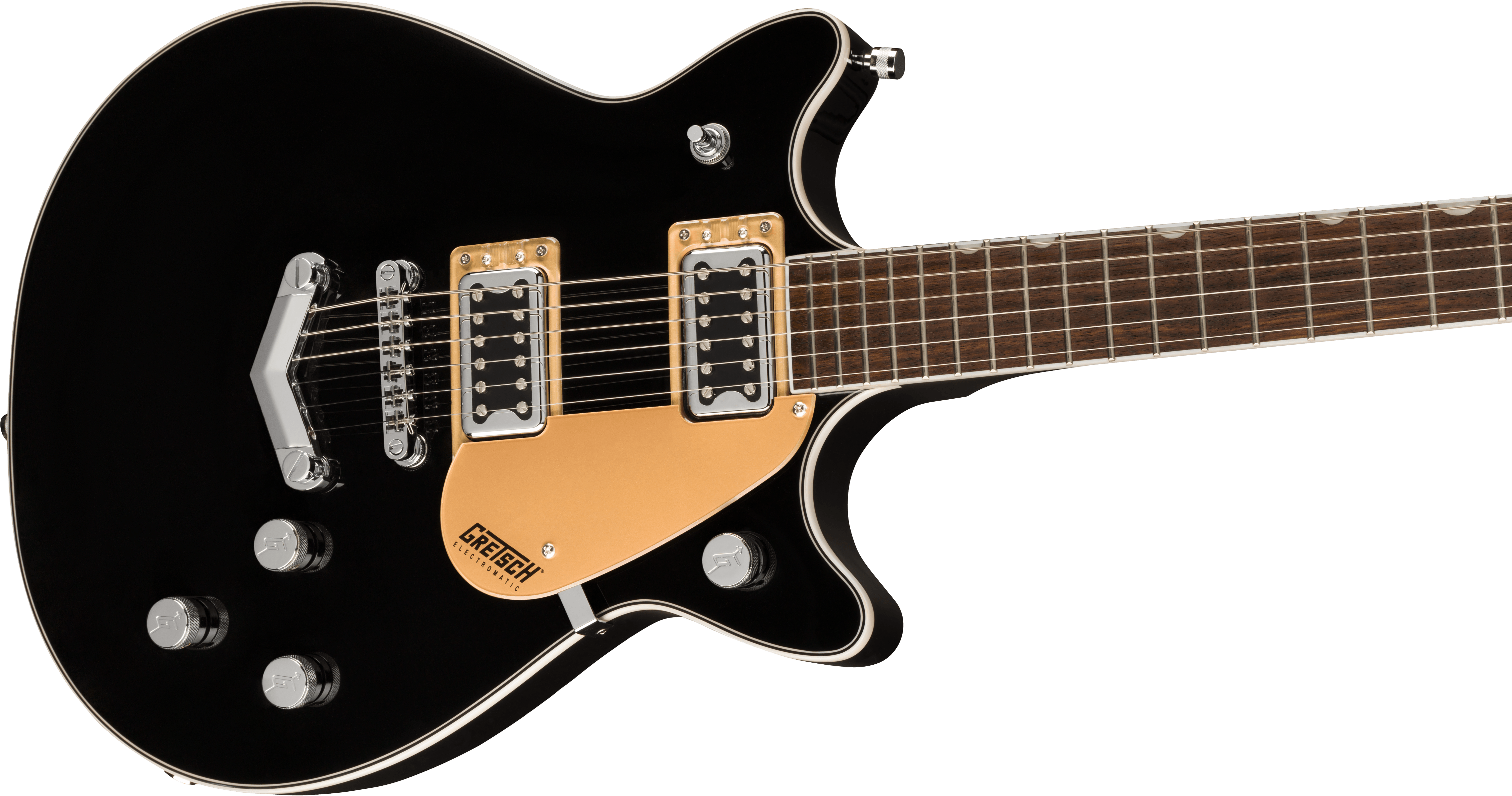 G5222 Electromatic® Double Jet™ BT with V-Stoptail, Black