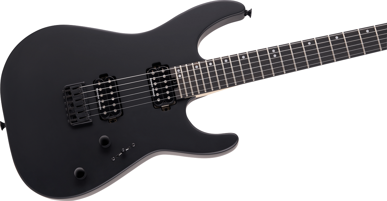Pro-Mod DK24 HH HT E Ebony Fingerboard Satin Black