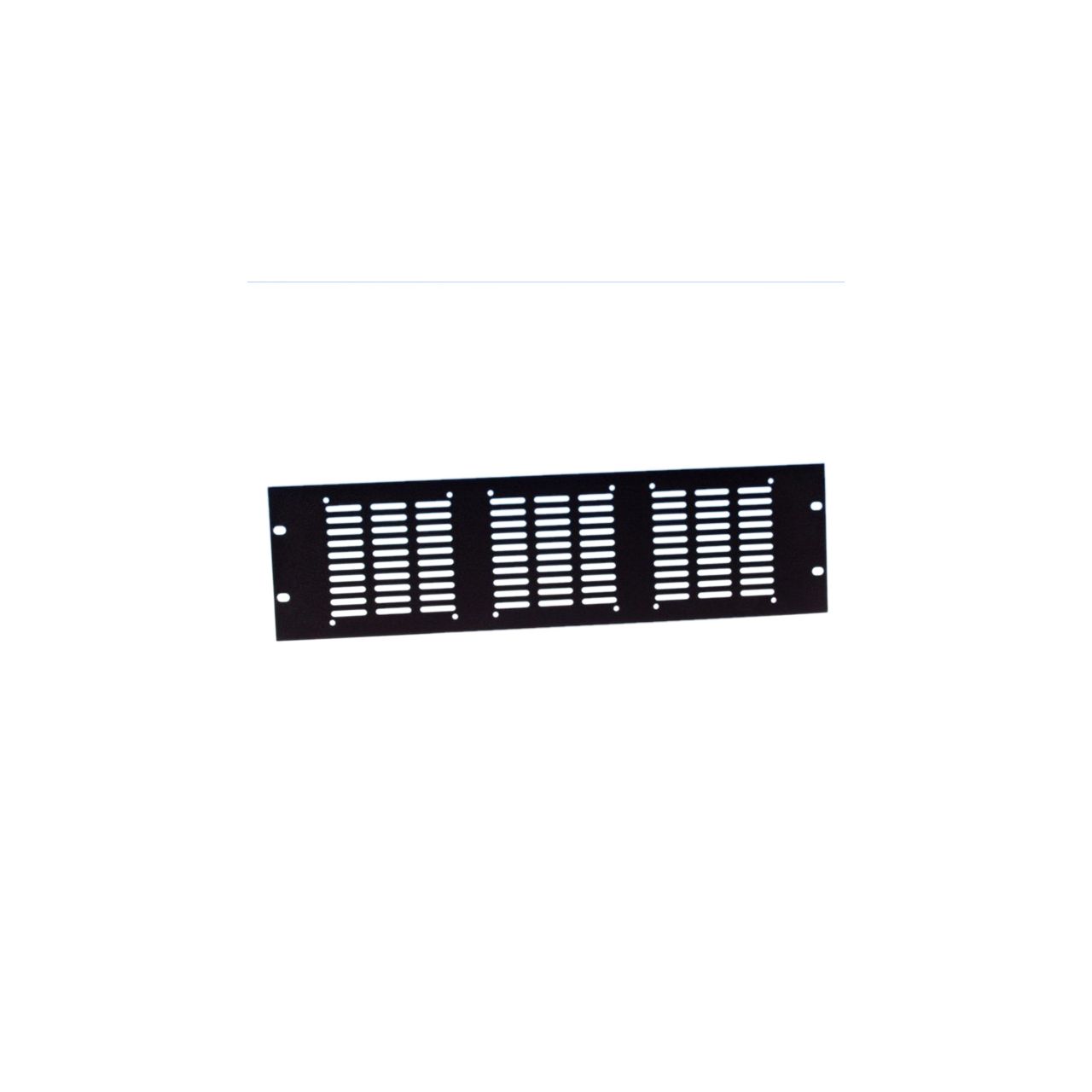 Adam Hall 19" Parts 8765 - 19" Rackblende für 3 Axial-Lüfter