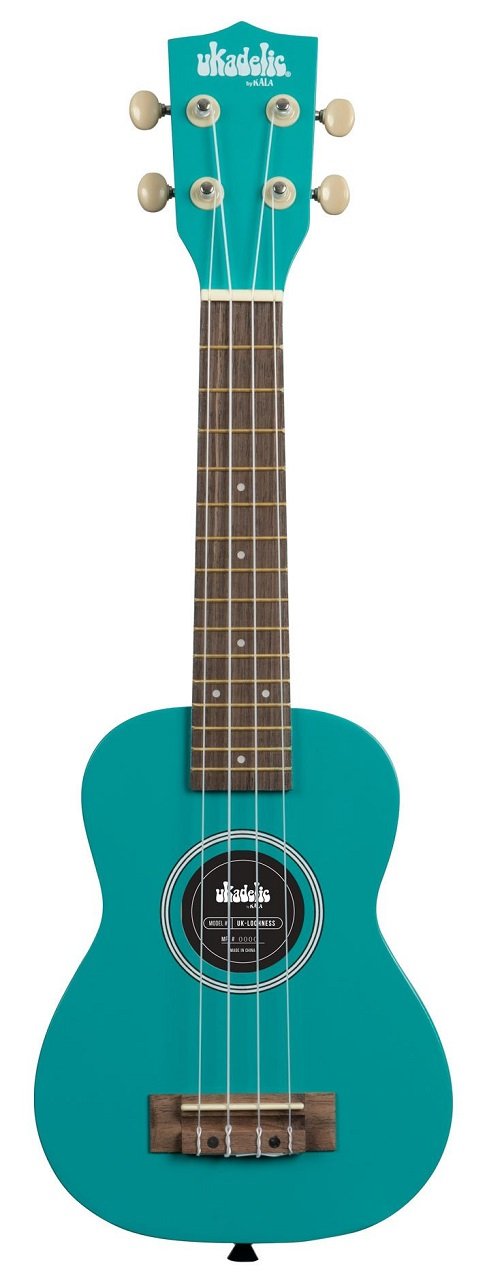 Ukadelic Lochness Soprano Ukulele with Bag