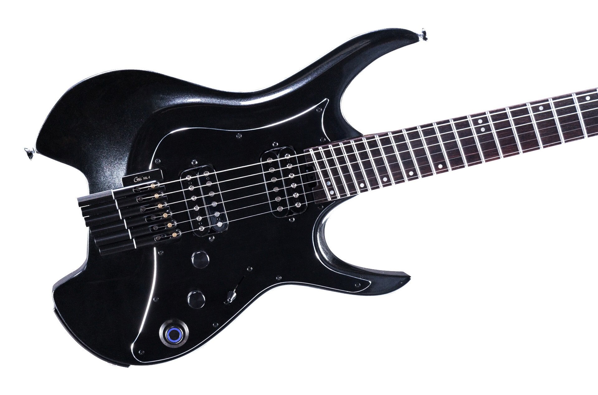 GTRS Guitars Wing 800 Intelligent Guitar (W800) - Pearl Black