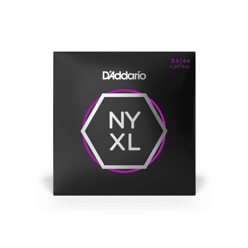 NYXL09544 Nickel Wound Electric Guitar Strings, Super Light Plus, 9.5-44