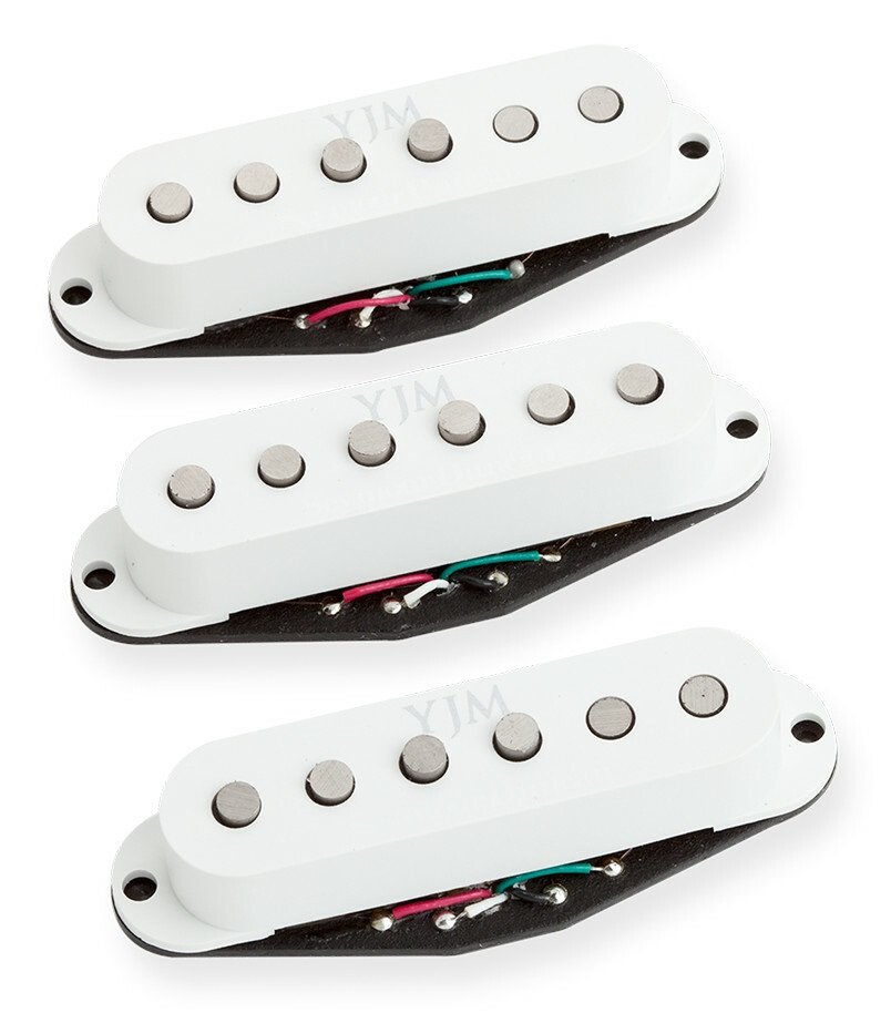 STK-S10S - YJM Fury Strat - Pickup Set - White