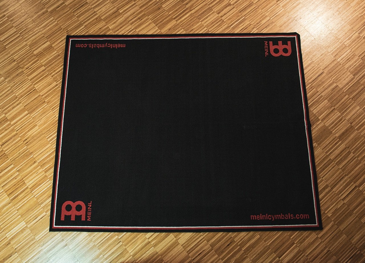 MDR-BK Drum Teppich Schwarz 160 x 200 cm