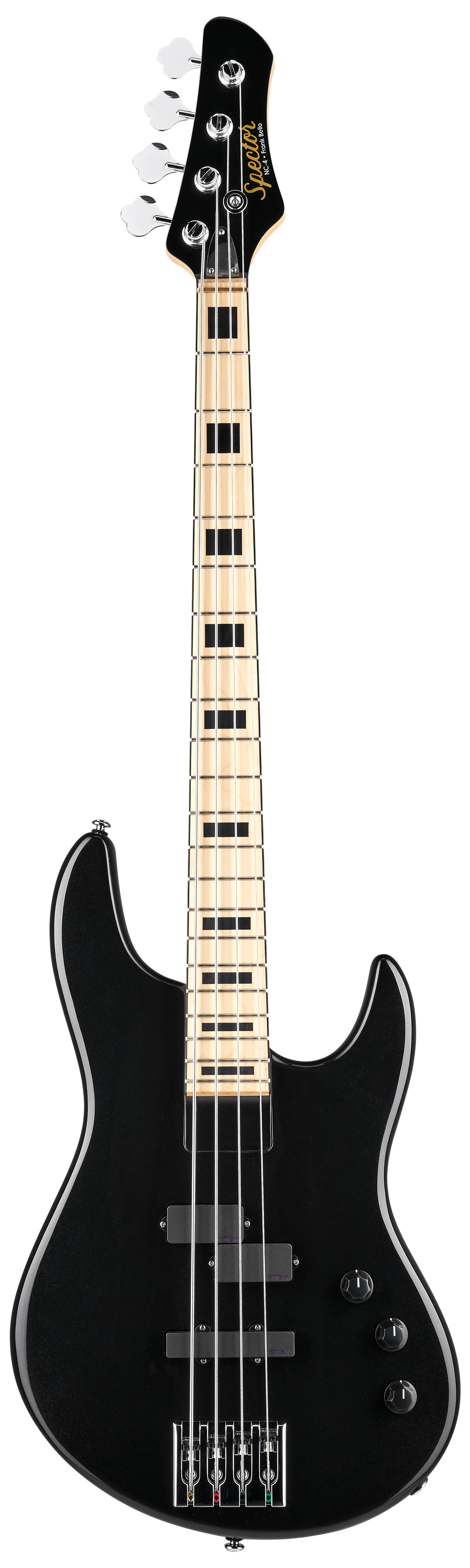 Icon NC-4 Frank Bello Signature Bass Black Sapphire Metallic