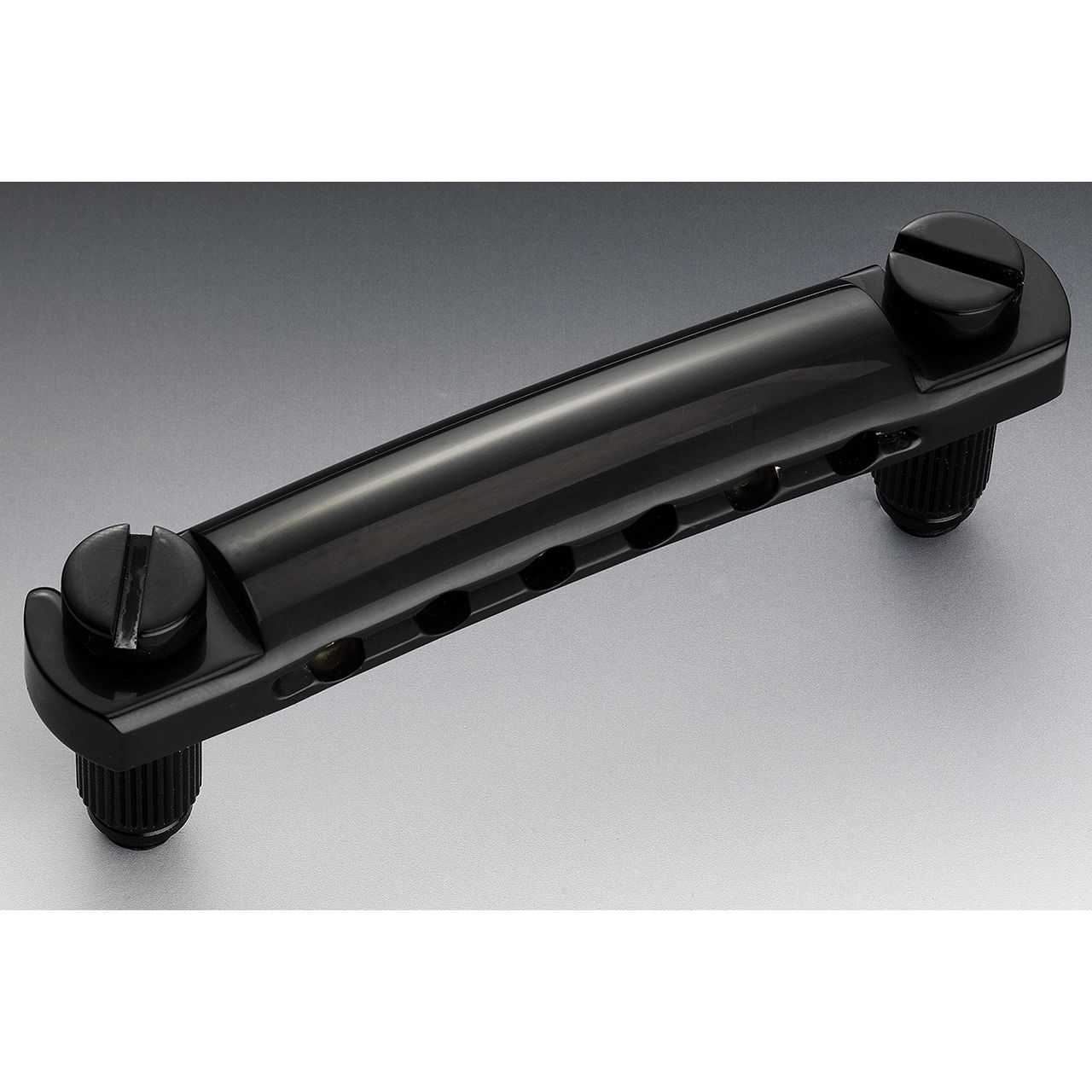 Stop Tailpiece Black Chrome 