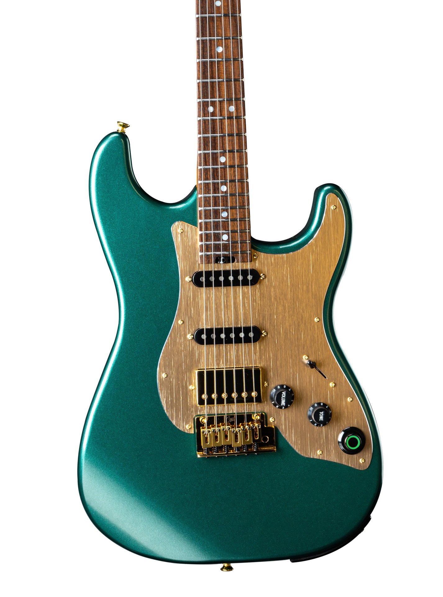 GTRS Guitars Standard 900 Intelligent Guitar (S900) with Wireless System - Racing Green 