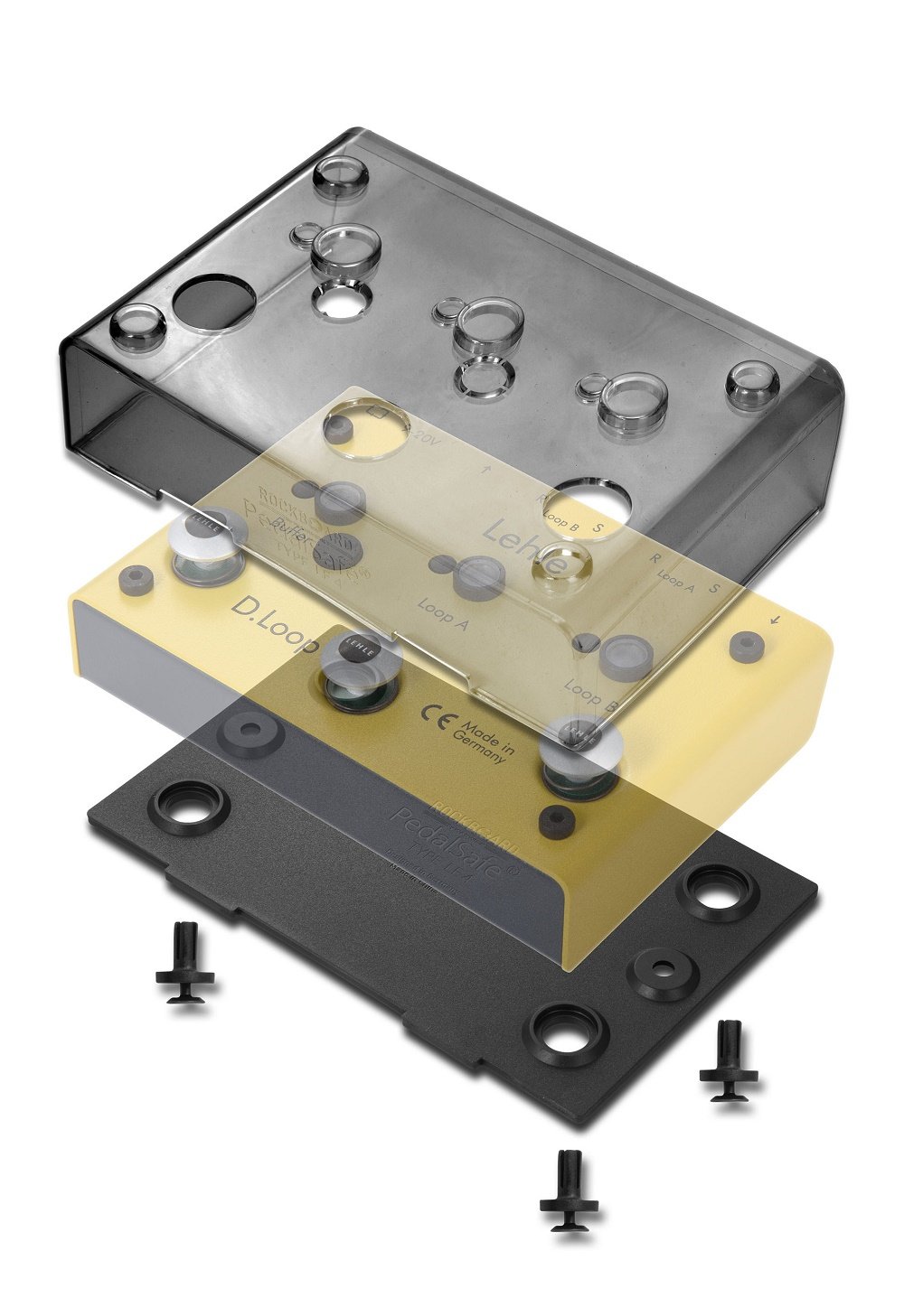 PedalSafe Type LE4 - Protective Cover and Universal Mounting Plate
