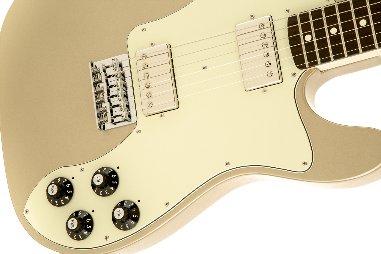 Chris Shiflett Telecaster® Deluxe, Rosewood Fingerboard, Shoreline Gold