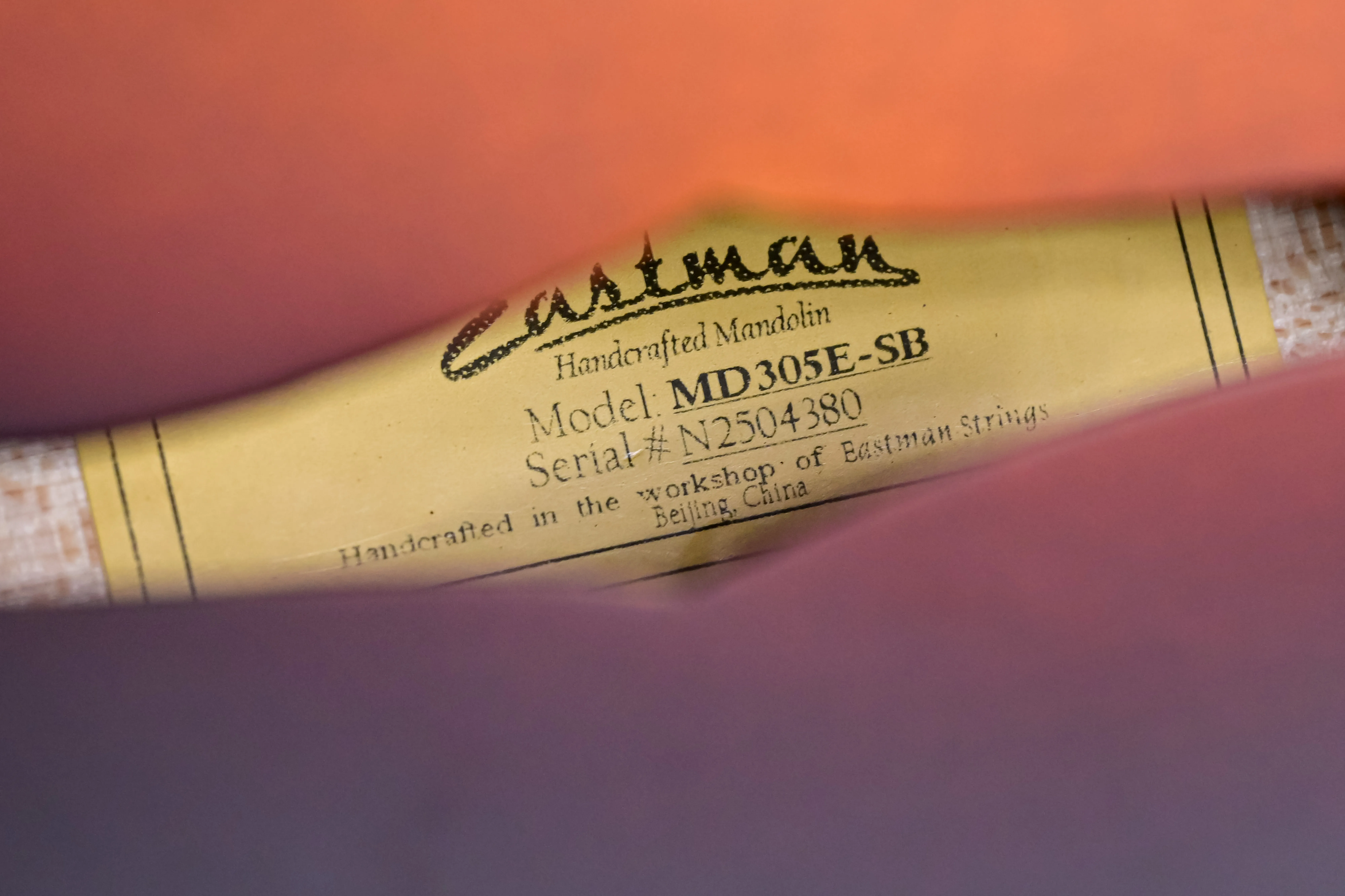 MD305E-SB A-Style Mandoline