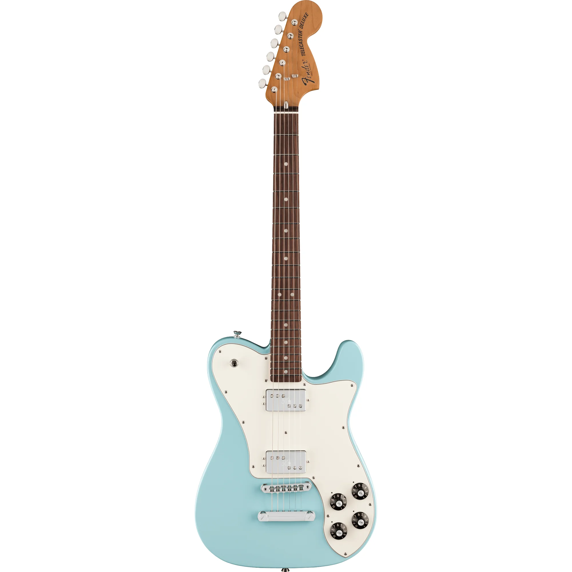 Kingfish Delta Day Telecaster Deluxe Daphne Blue