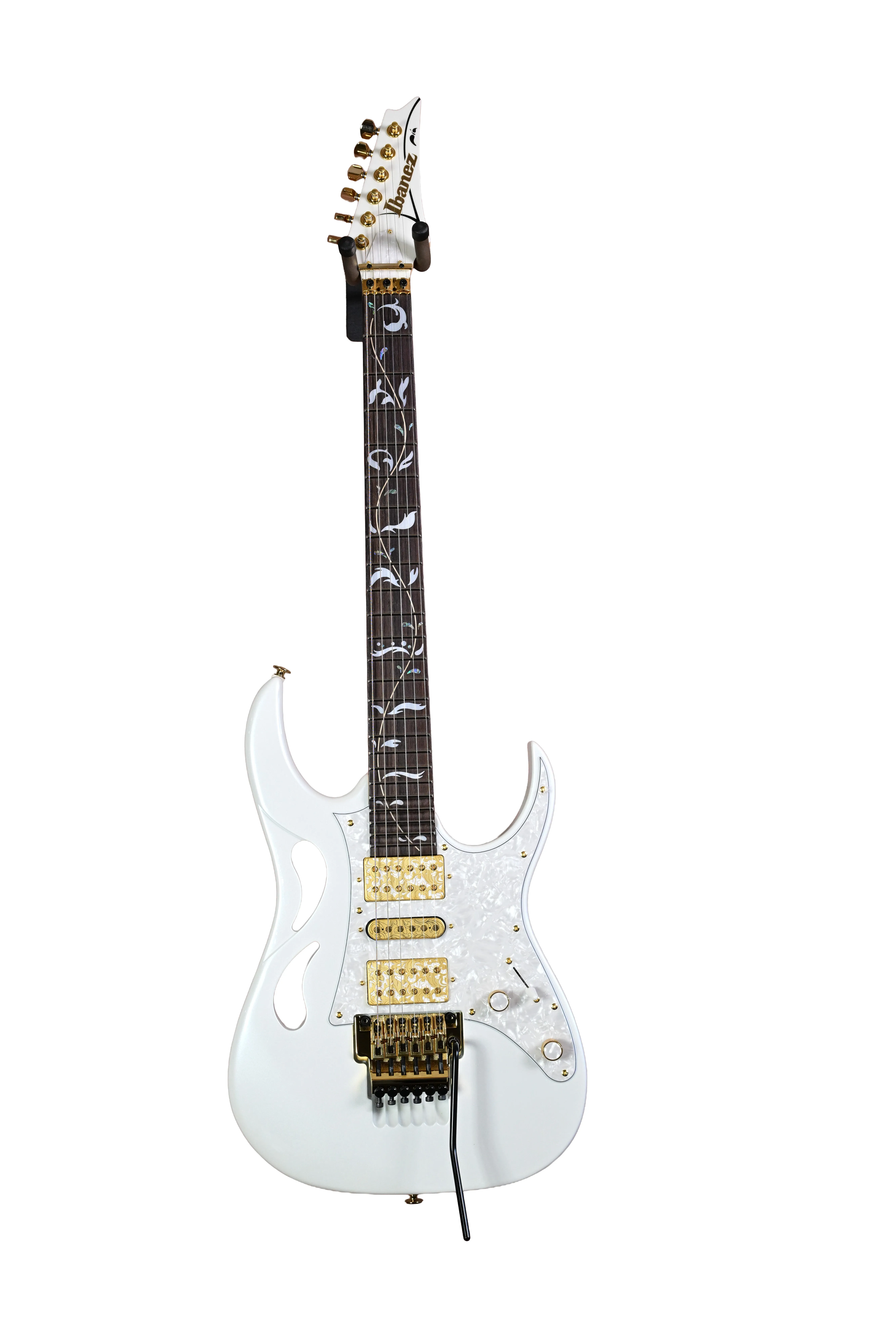 PIA3761-SLW Steve Vai Signature E-Gitarre Stallion White