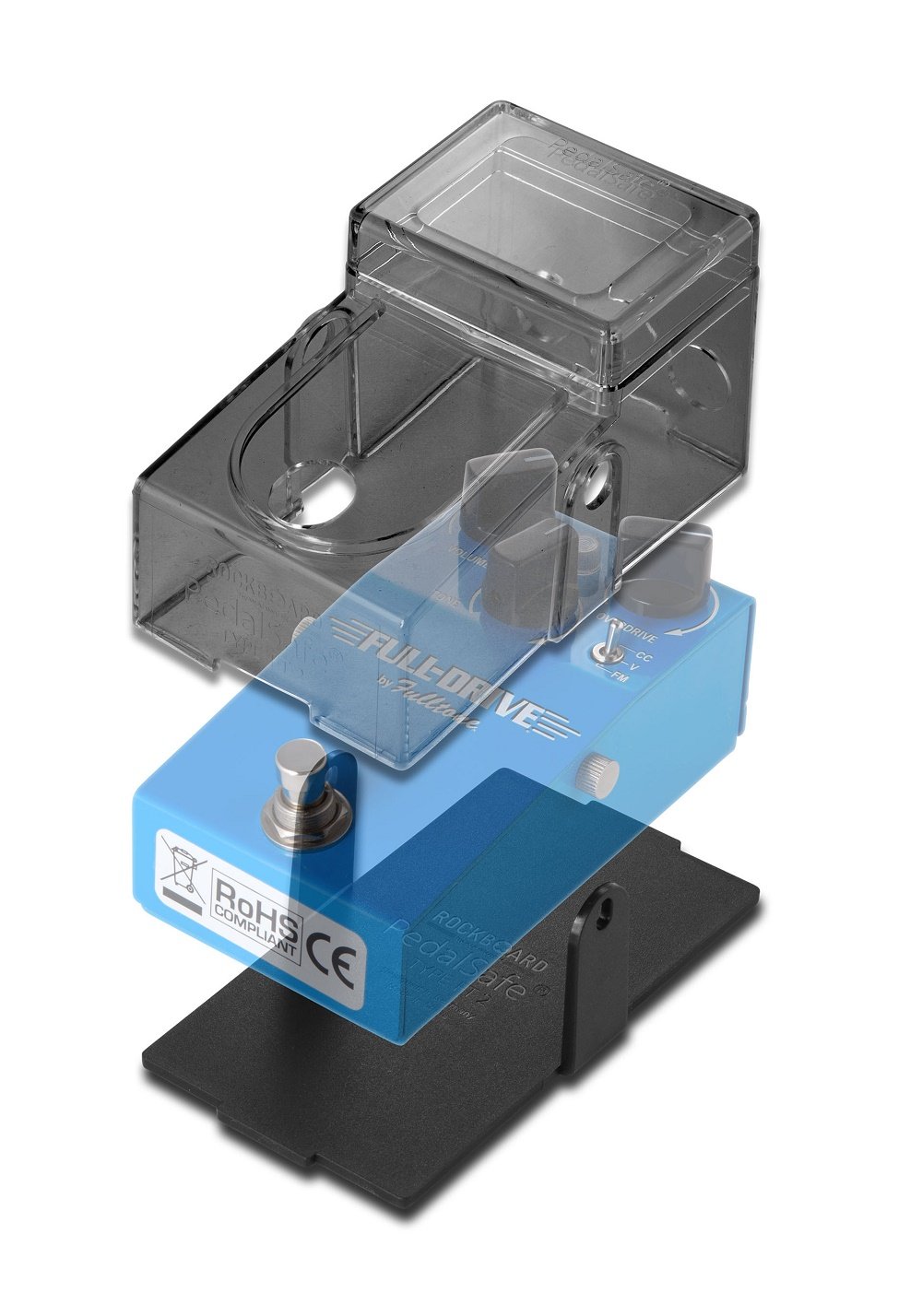 PedalSafe Type FT2 - Protective Cover and Universal Mounting Plate